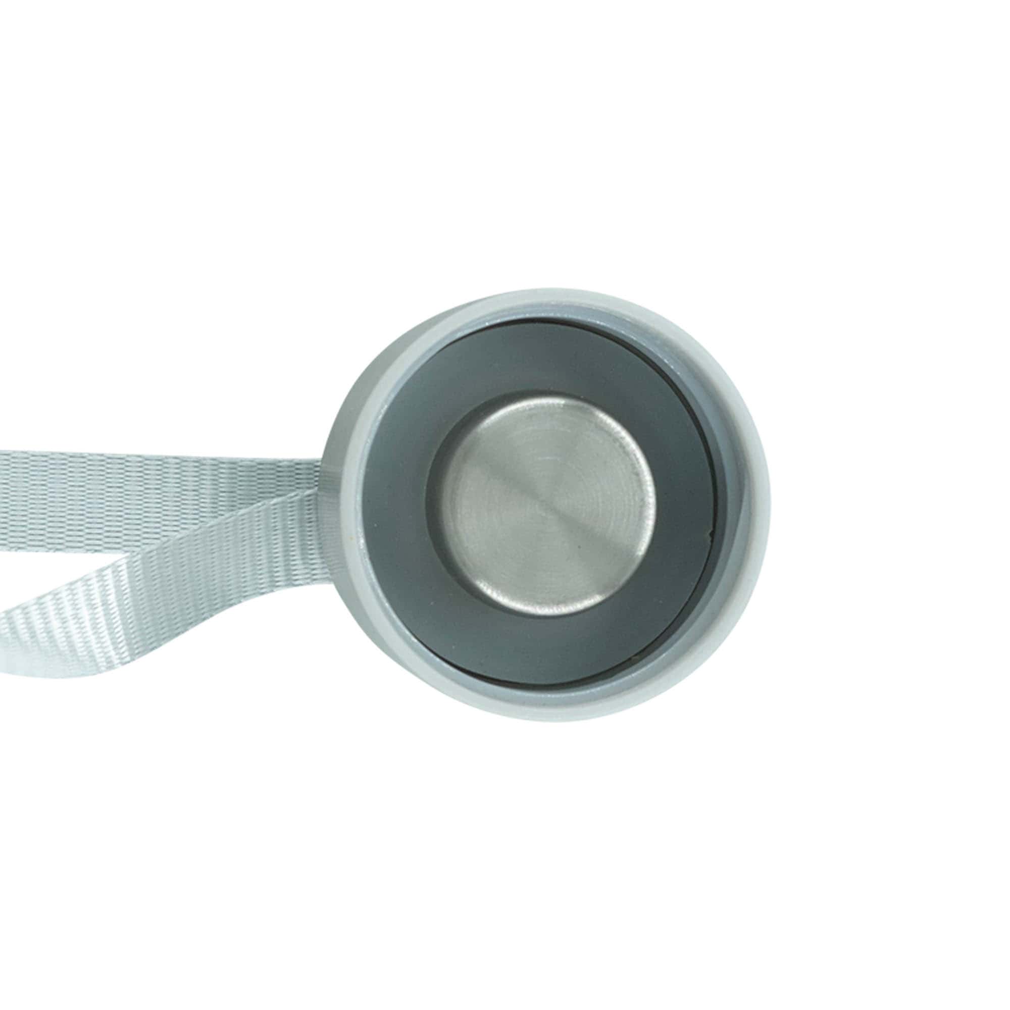 Tappo a vite 'Perseus' con anello, metallo, argento