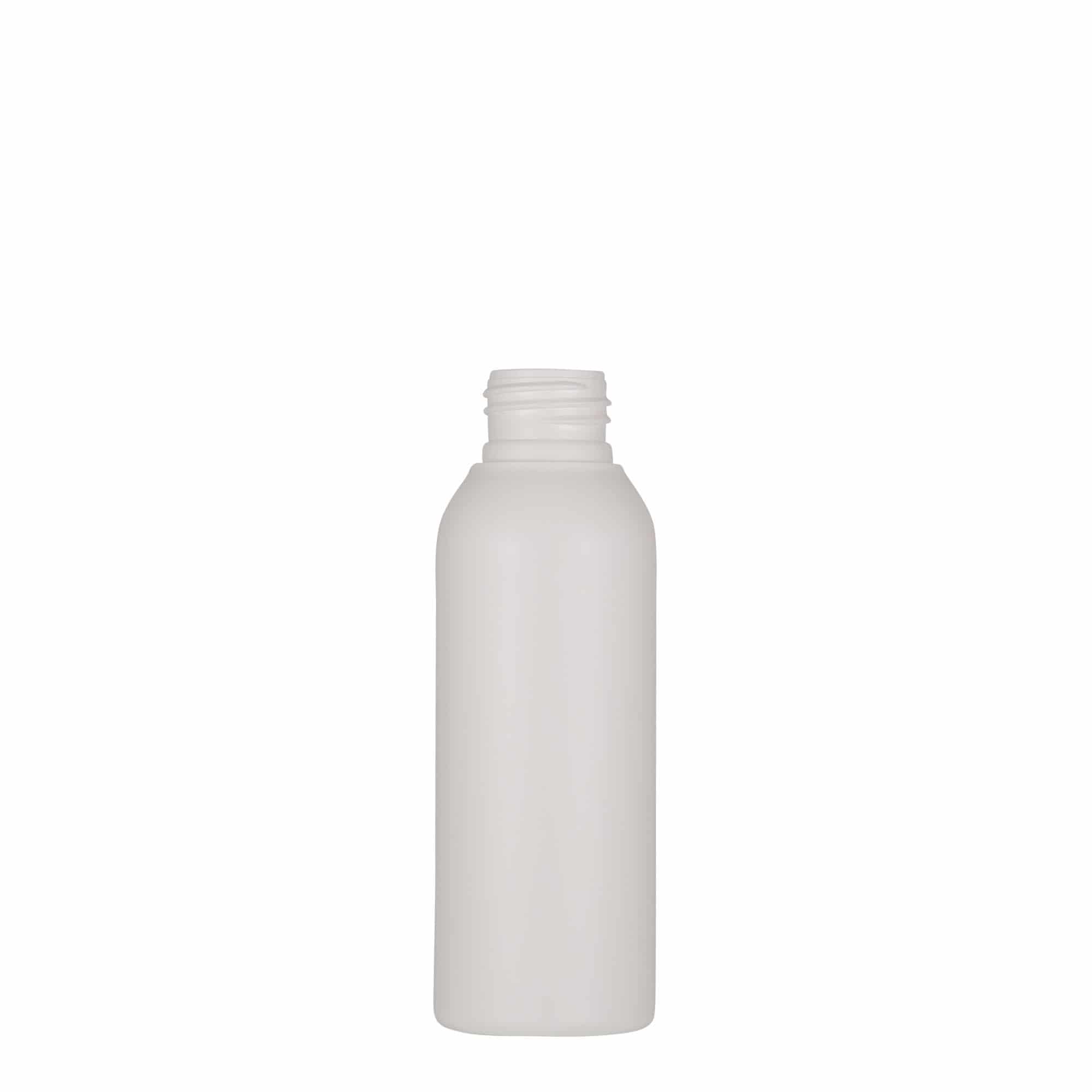 100 ml Flacone in plastica 'Tuffy', HDPE, bianco, imboccatura: GPI 24/410