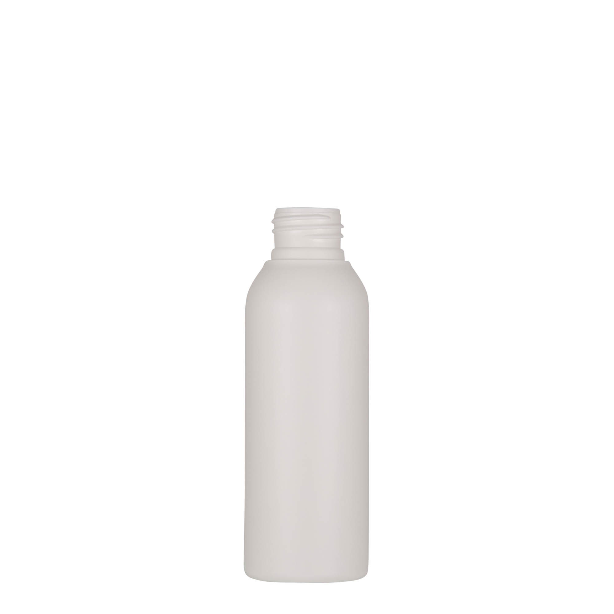 Bottiglia in plastica da 100 ml 'Tuffy', HDPE, bianca, bocca: 24/410