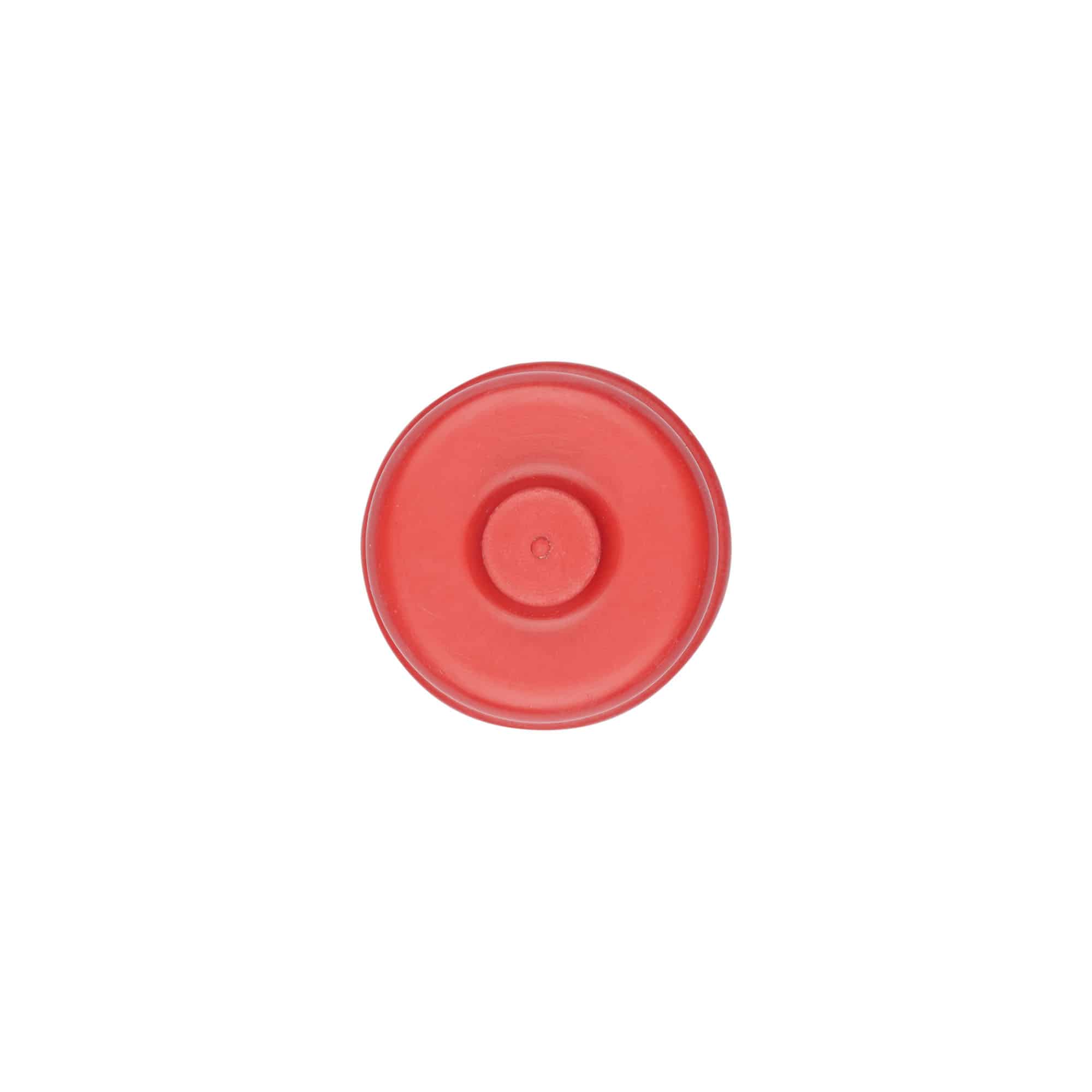 Cappellotto per mosto N. 3, gomma, rosso