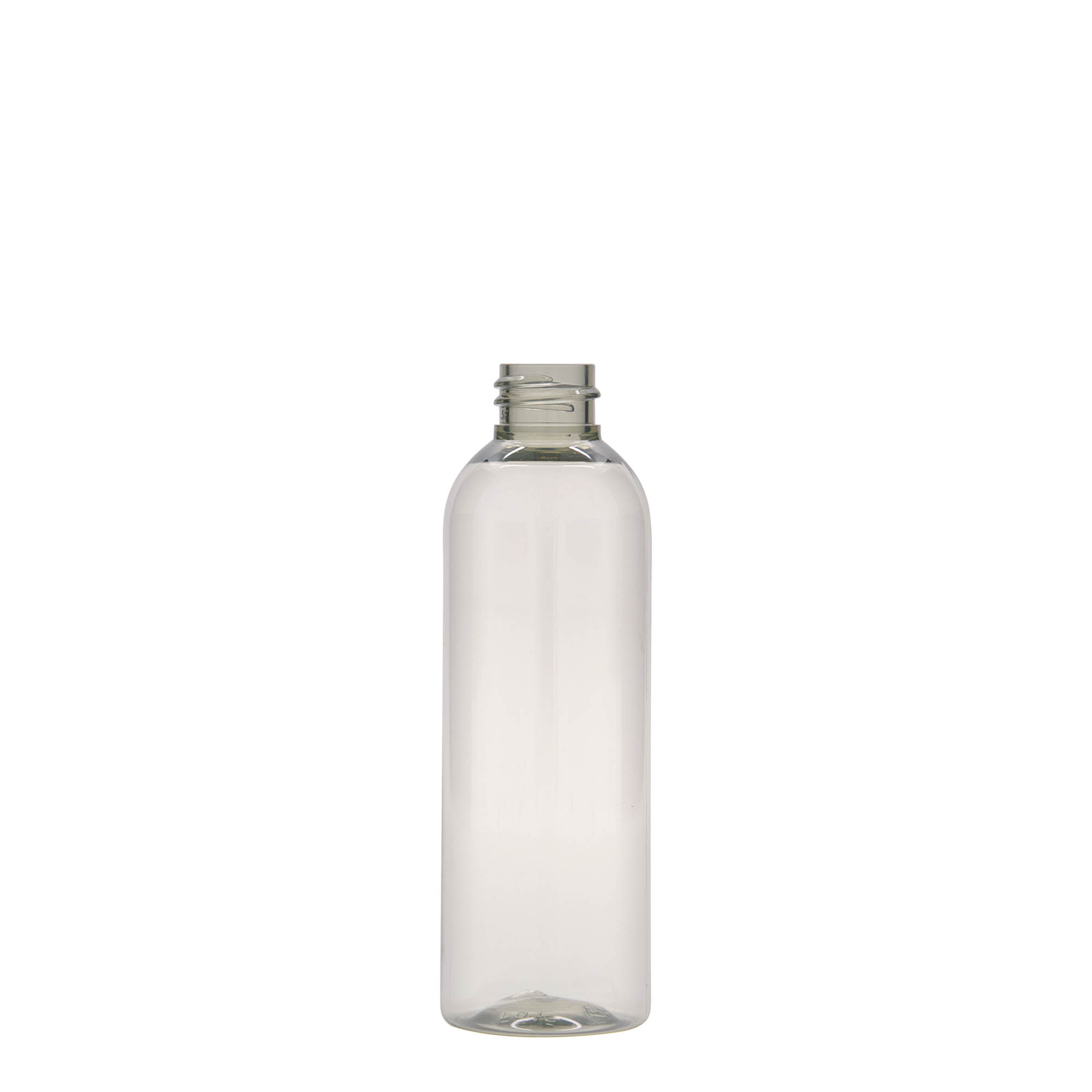 Bottiglia in plastica riciclata da 100 ml 'Pegasus', PCR, bocca: 20/410 Bottiglia in plastica riciclata da 100 ml 'Pegasus', PCR, bocca: 20/410