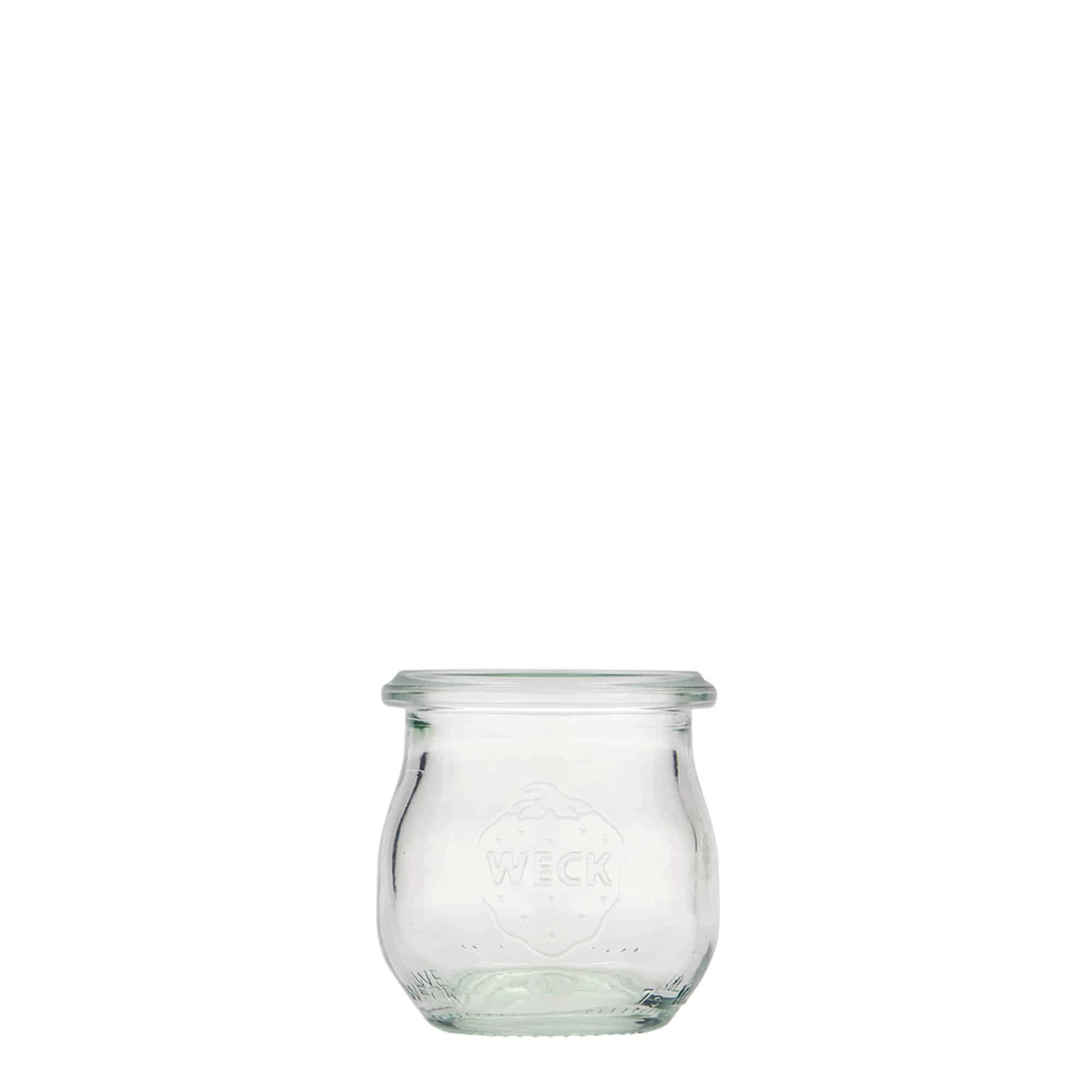 75 ml Vasetto WECK Tulipano, vetro, imboccatura: bordo rotondo