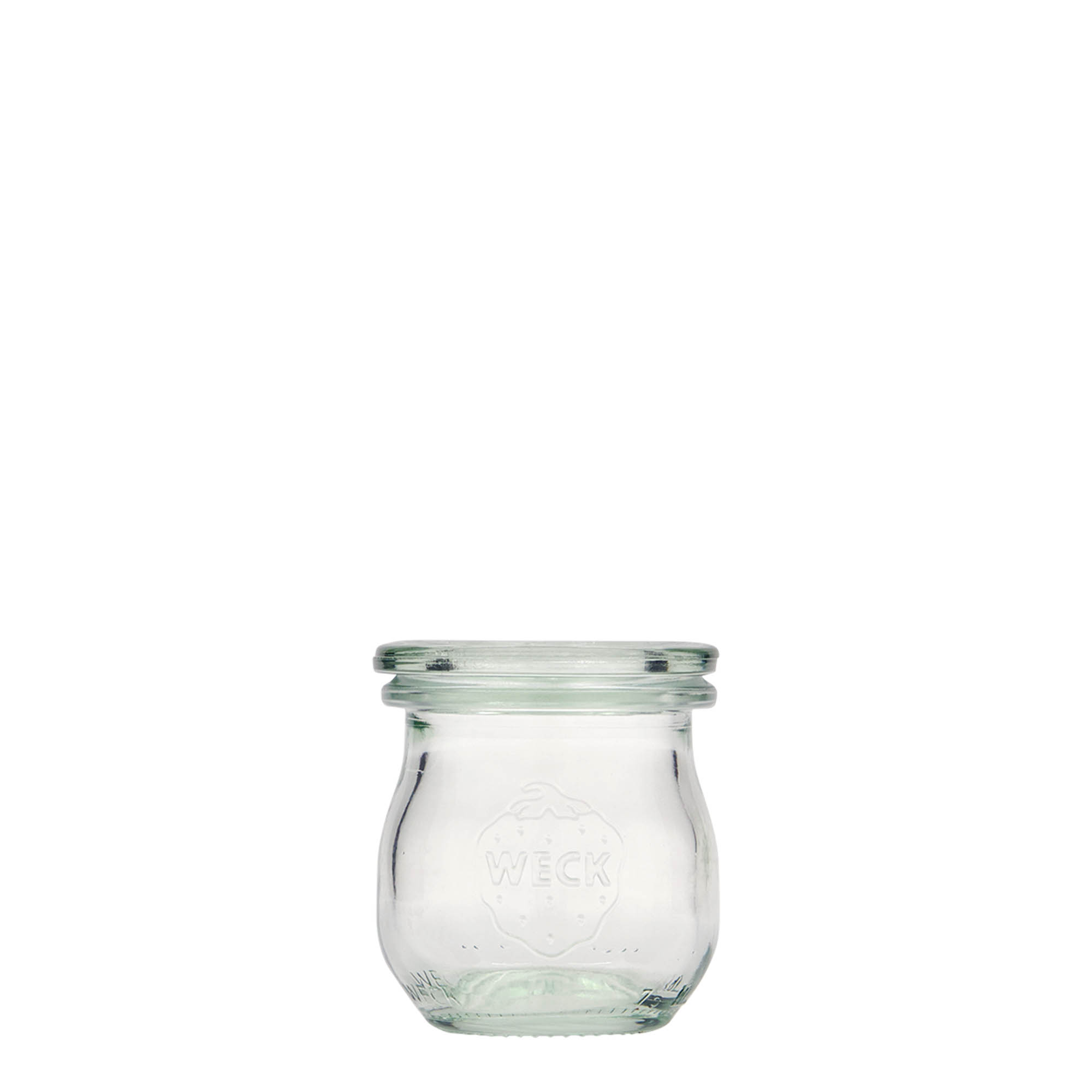 75 ml WECK-vaso a tulipano, bocca: bordo tondo