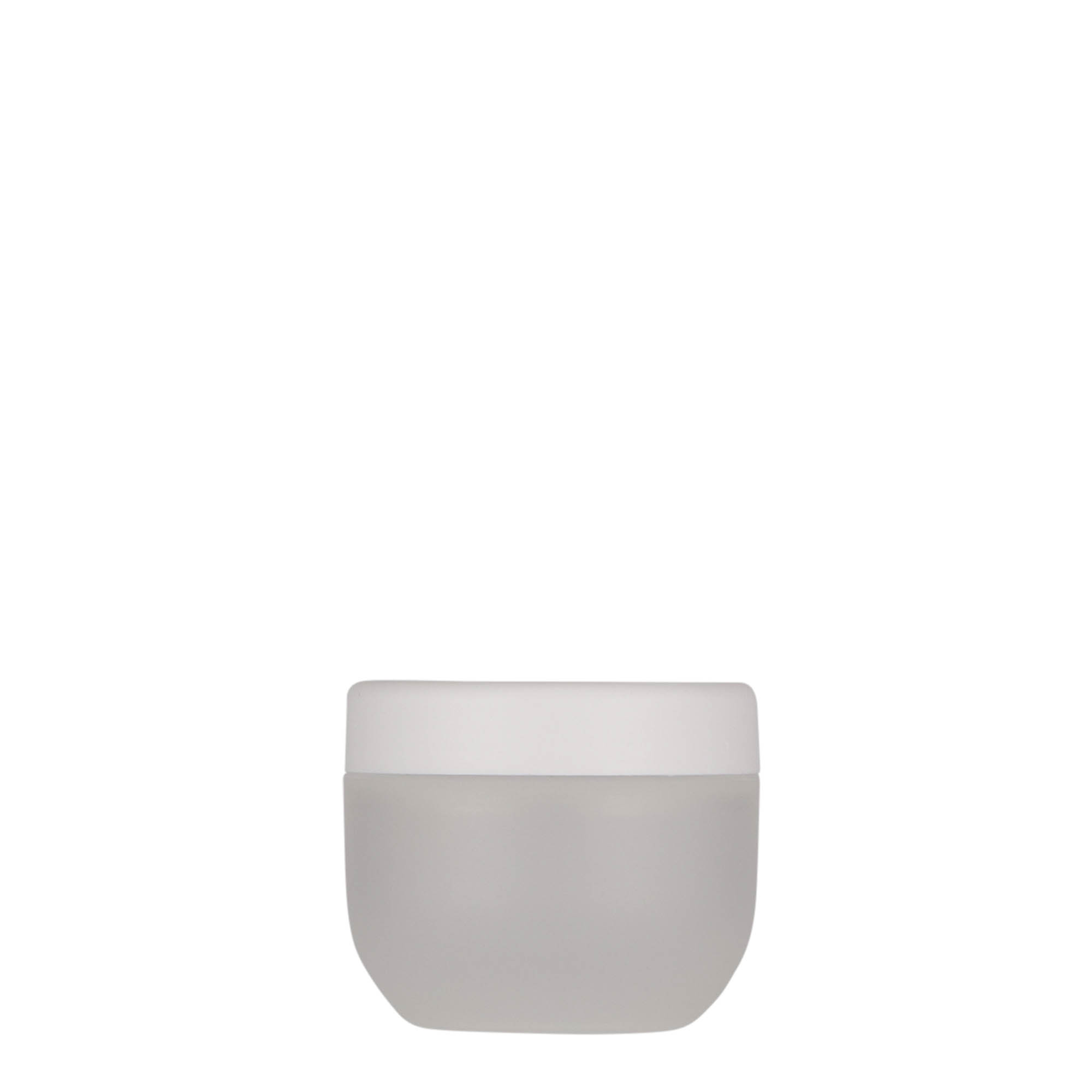 50 ml barattolo in plastica 'Magic', PP, naturale, bocca: chiusura a vite
