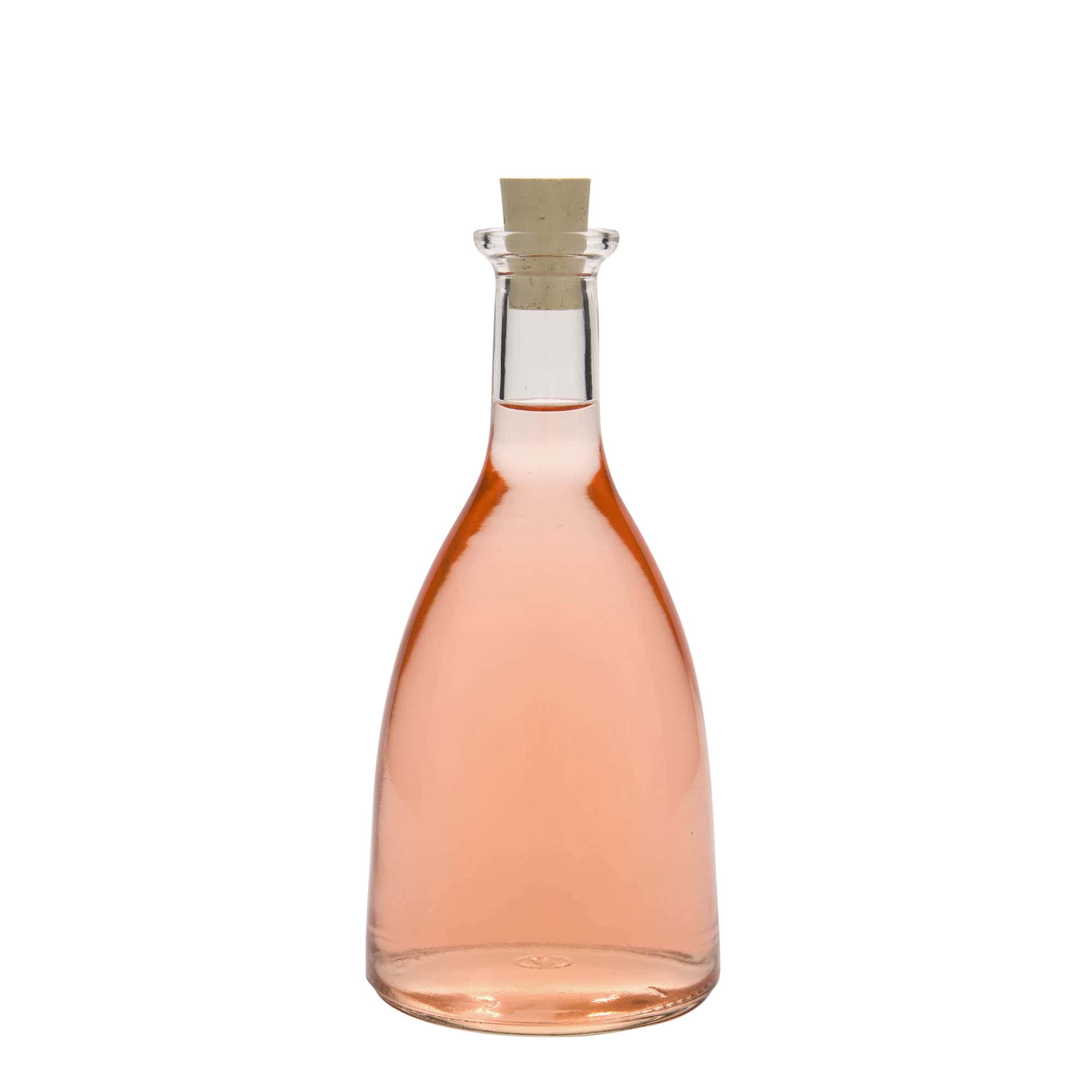 Bottiglia di vetro da 500 ml 'Viola', bocca: tappo in sughero