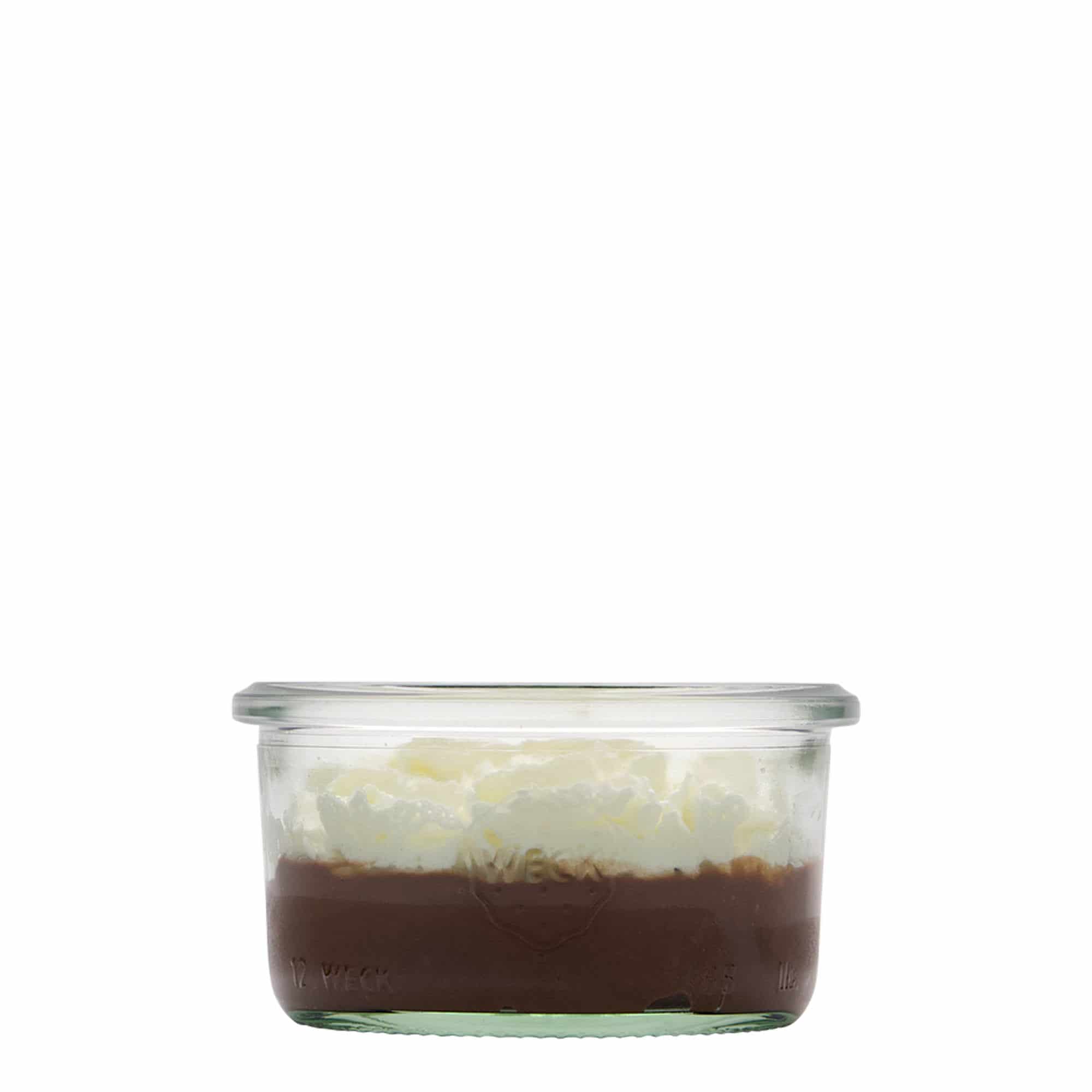 165 ml barattolo WECK a bocca larga, bordo arrotondato