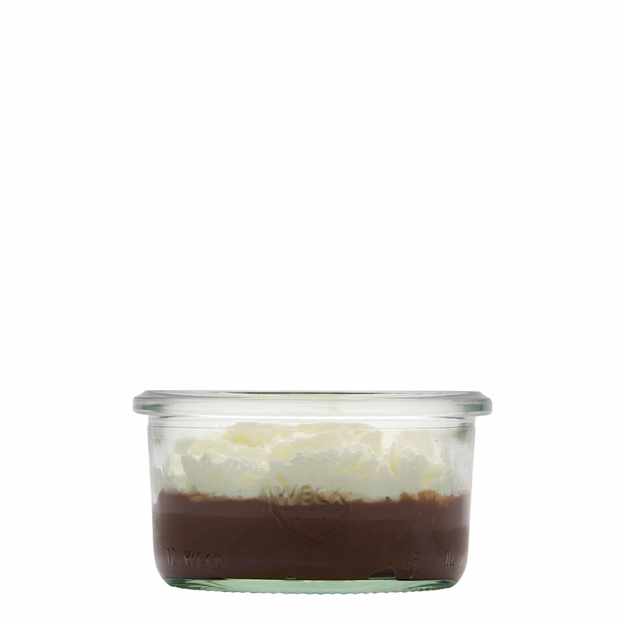 165 ml barattolo WECK a bocca larga, bordo arrotondato