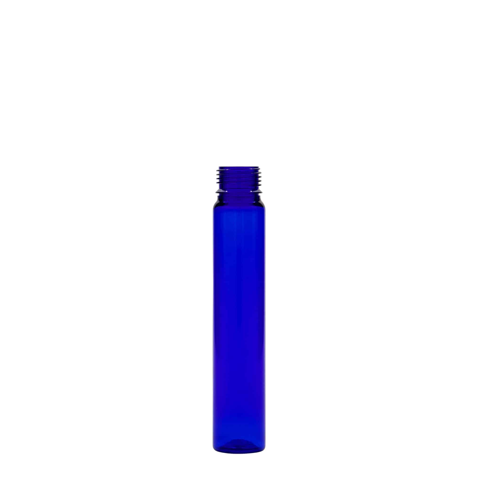 25 ml tubicino in PET, plastica, blu reale, bocca: chiusura a vite