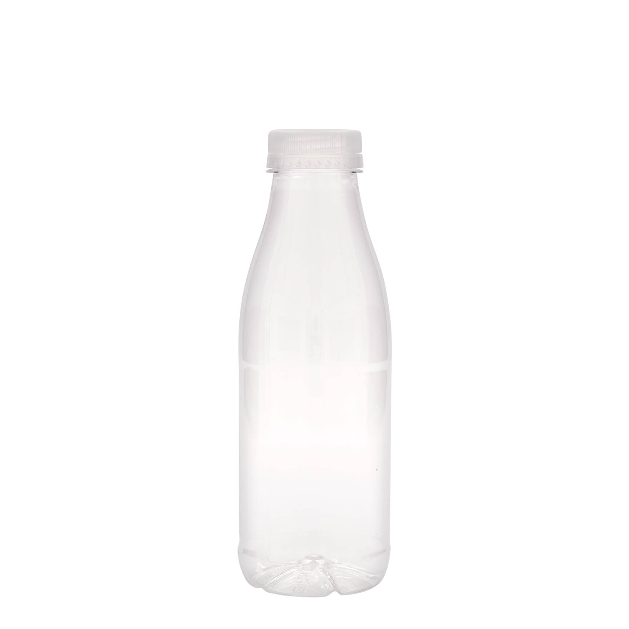 Bottiglia PET 500 ml 'Milk and Juice', plastica, bocca: 38 mm