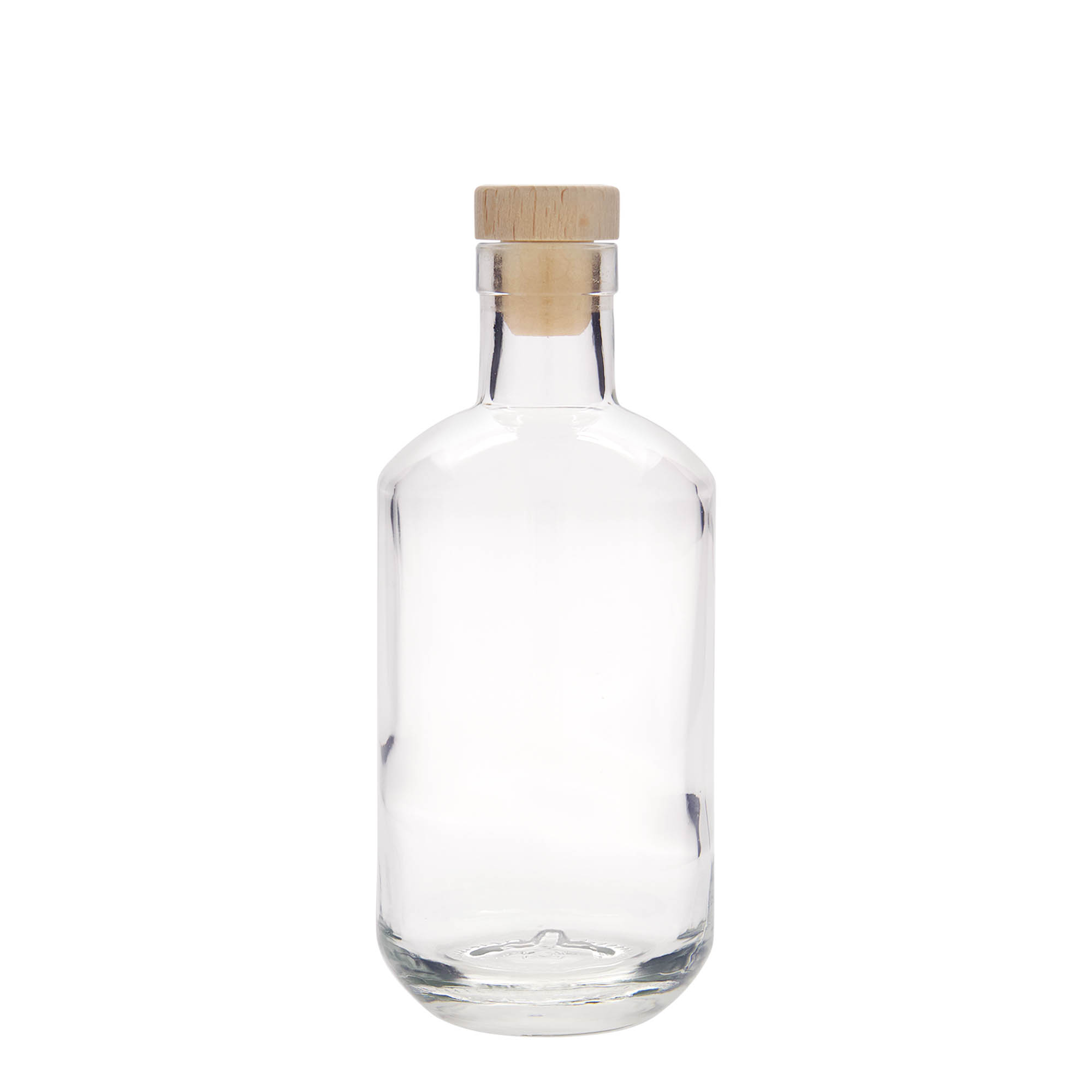 Bottiglia di vetro da 500 ml 'Vienna', bocca: sughero Bottiglia di vetro da 500 ml 'Vienna', bocca: sughero