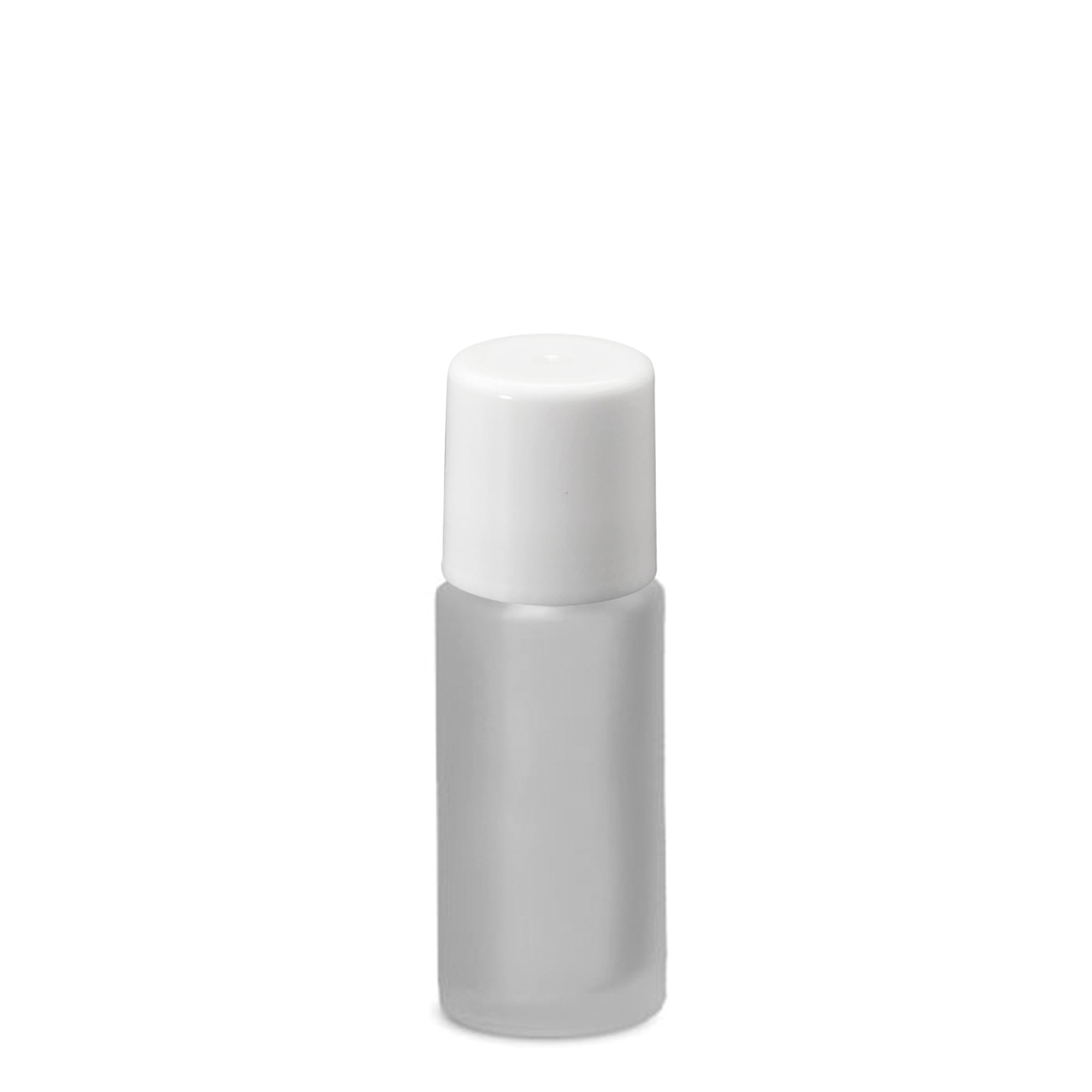 Flacone roll-on 50 ml, vetro, marrone, bocca: tappo a vite