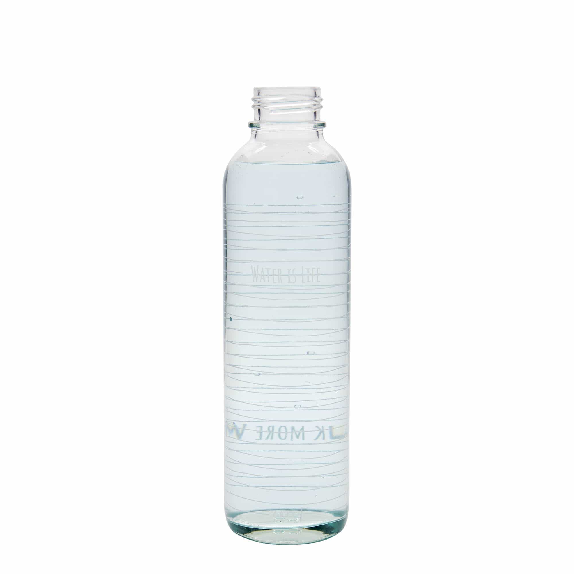 Borraccia da 700 ml CARRY Bottle 'Water is Life', bocca: chiusura a vite