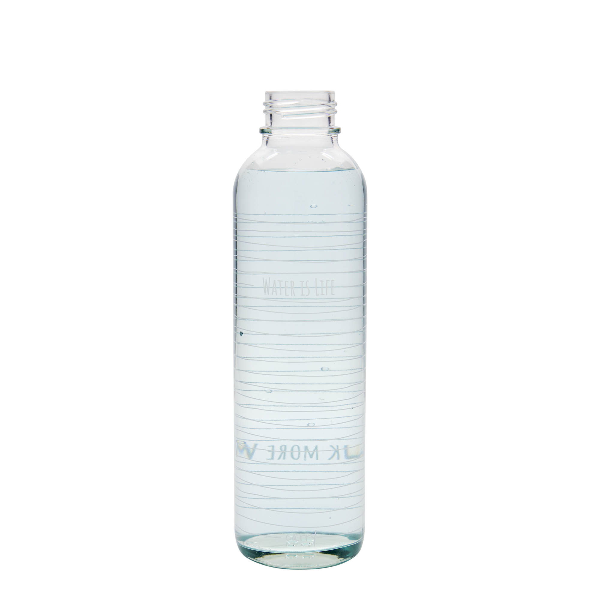 Borraccia da 700 ml CARRY Bottle 'Water is Life', bocca: chiusura a vite