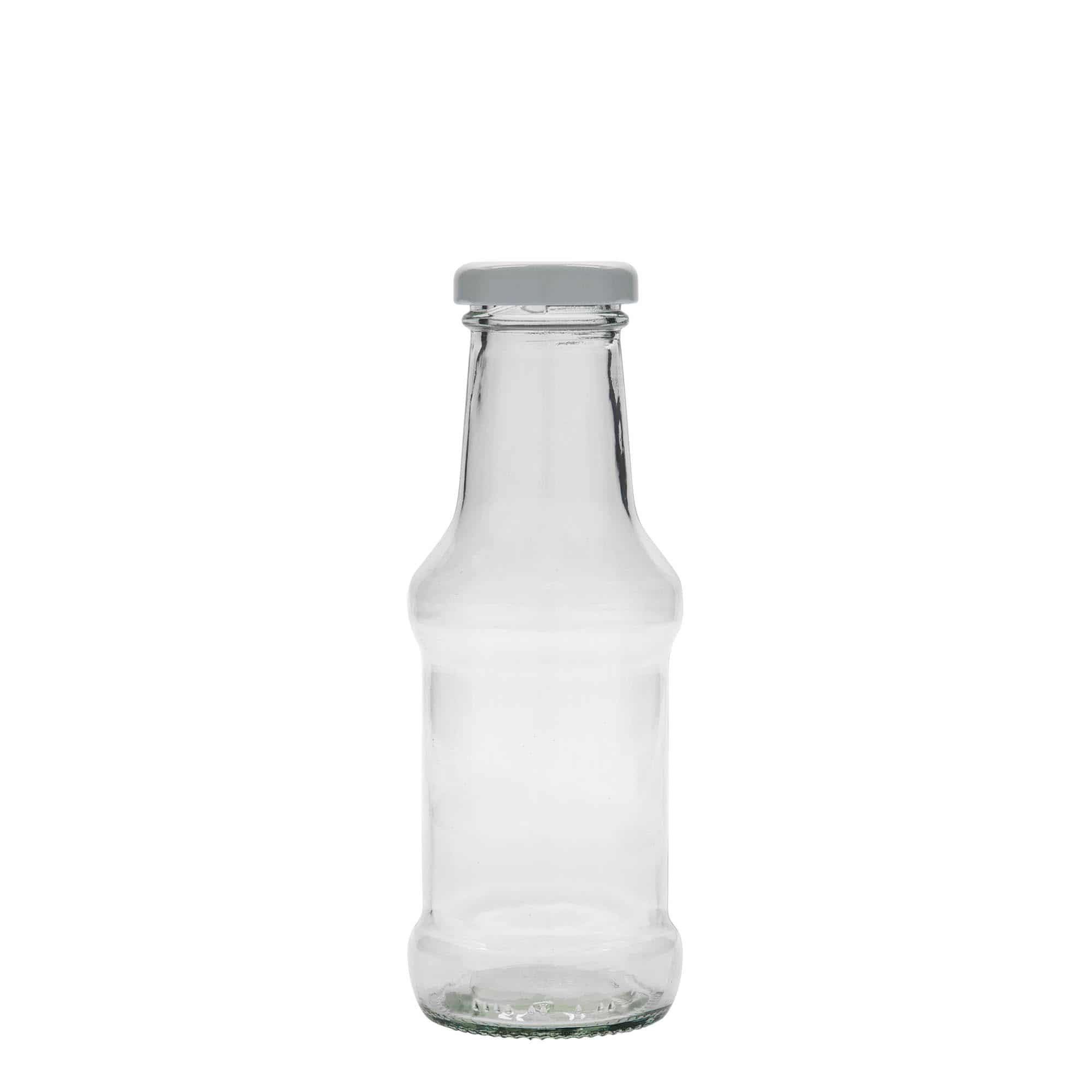 250 ml Bottiglia per salsa, vetro, imboccatura: Twist-Off (TO 38)