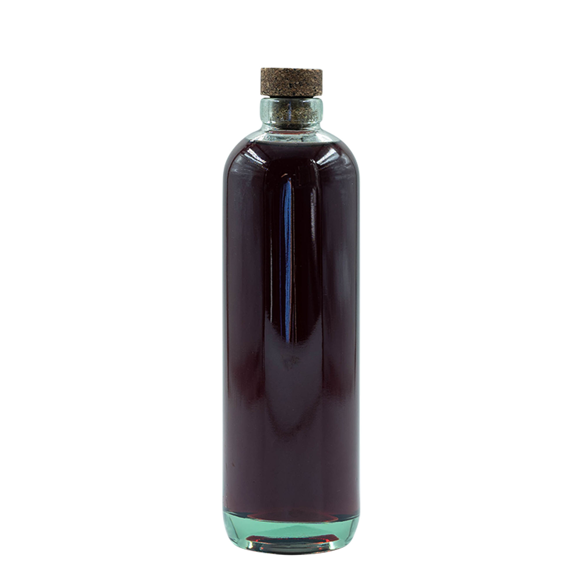 Bottiglia di vetro da 700 ml 'Pilot', bocca: sughero