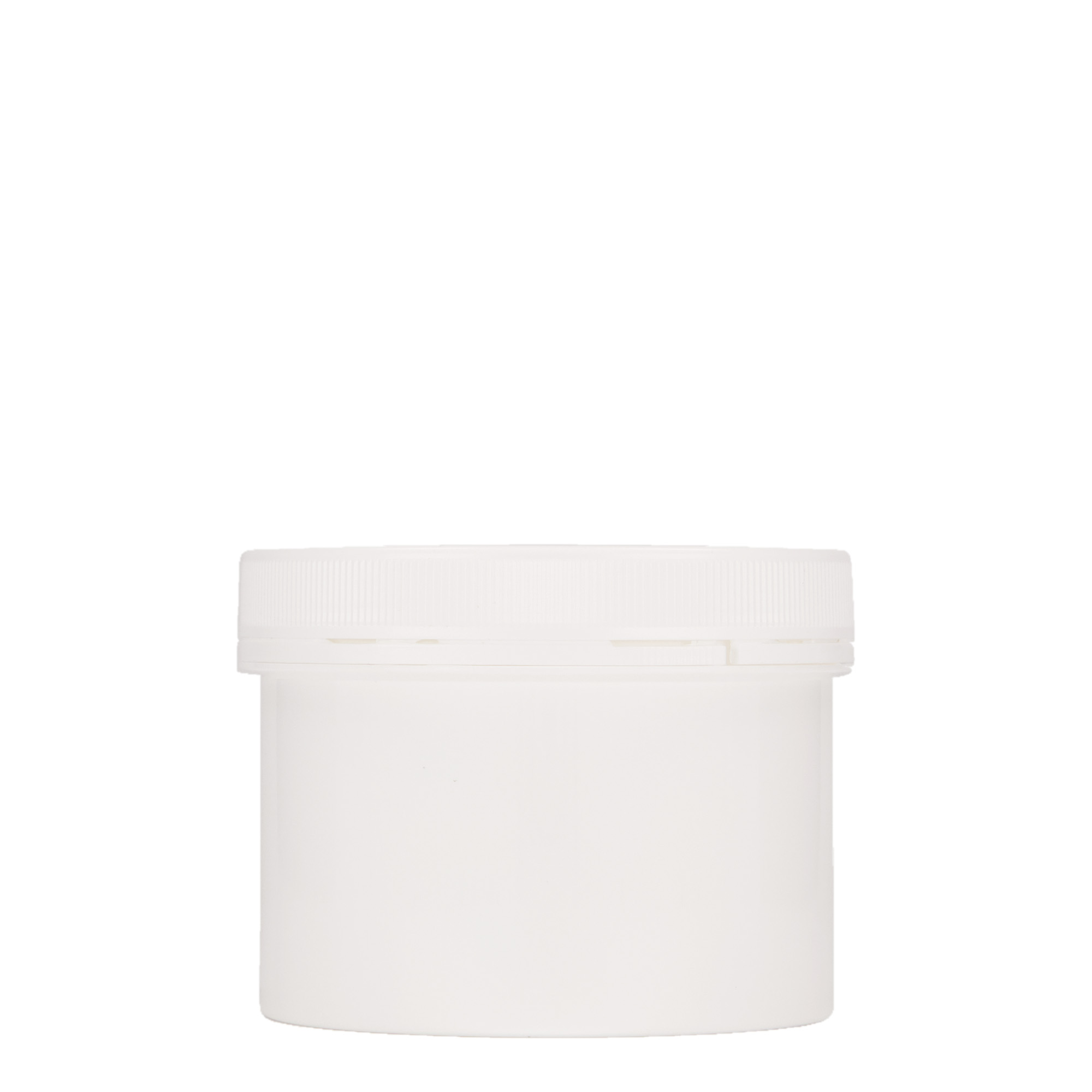300 ml barattolo in plastica 'Securilock', PP, bianco, bocca: chiusura a vite 300 ml barattolo in plastica 'Securilock', PP, bianco, bocca: chiusura a vite
