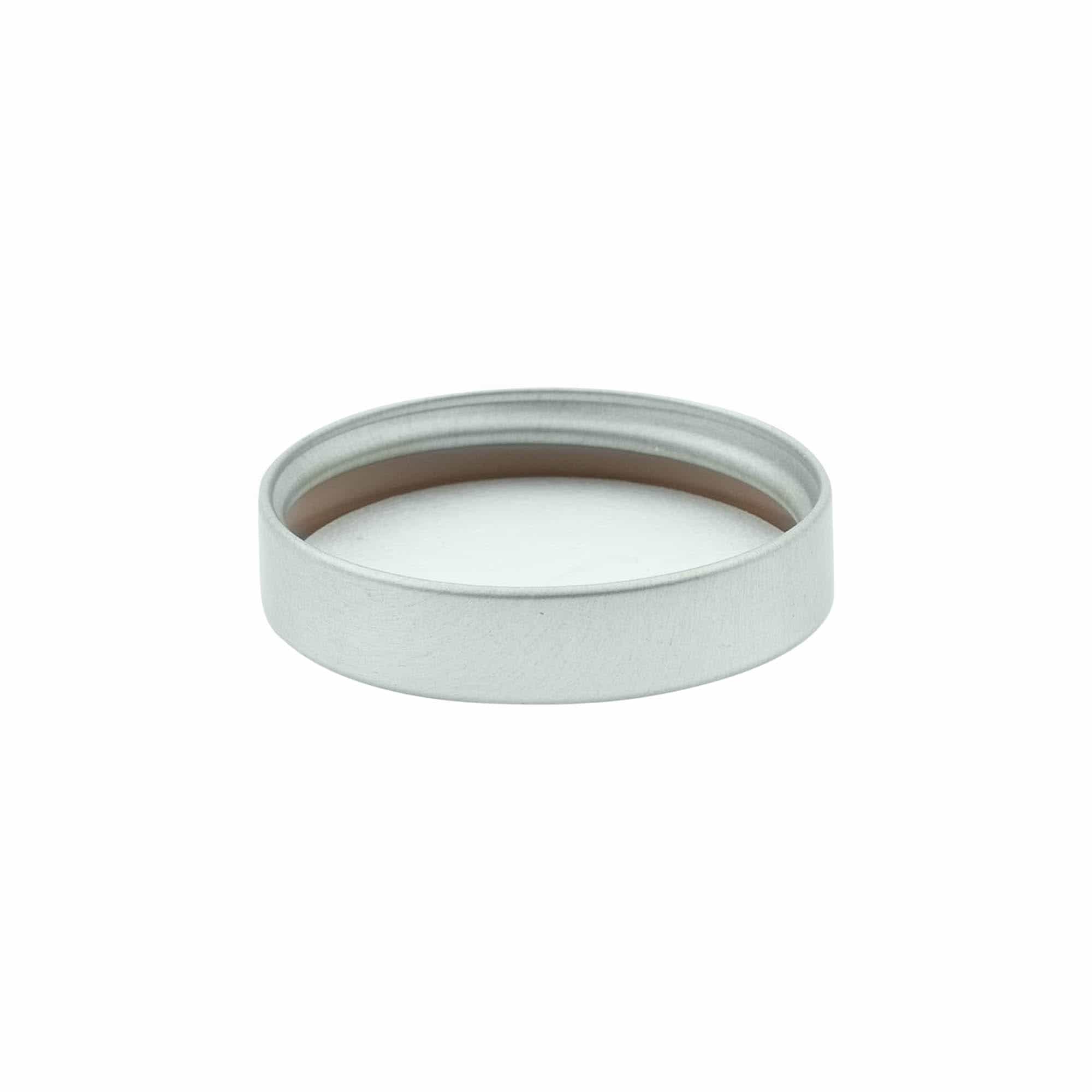 Tappo a vite, metallo, argento, per bocca: 45/400