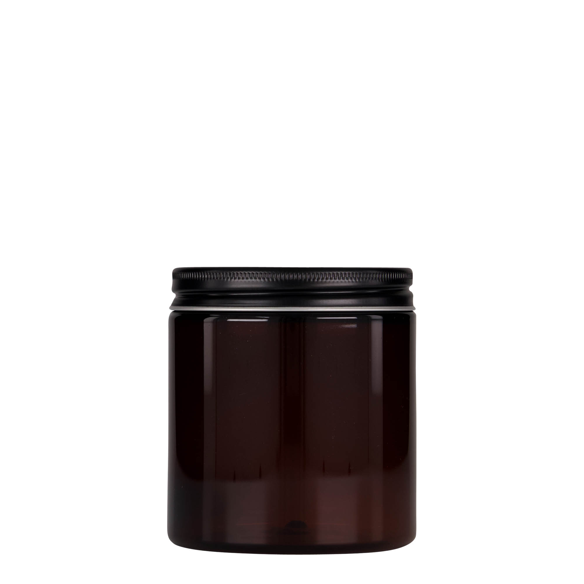 250 ml barattolo PET 'Isabella', marrone, bocca: 70/400