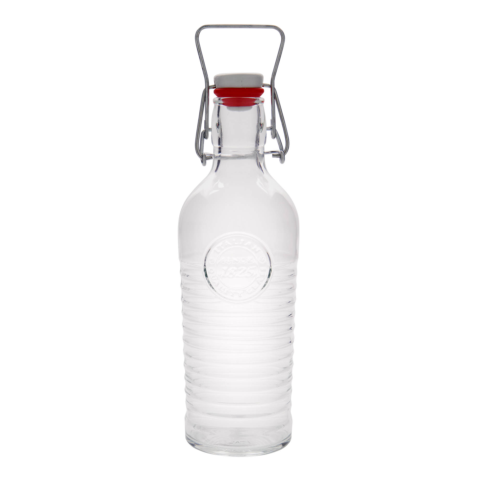 Bottiglia di vetro da 750 ml 'Officina 1825', bocca: chiusura a leva