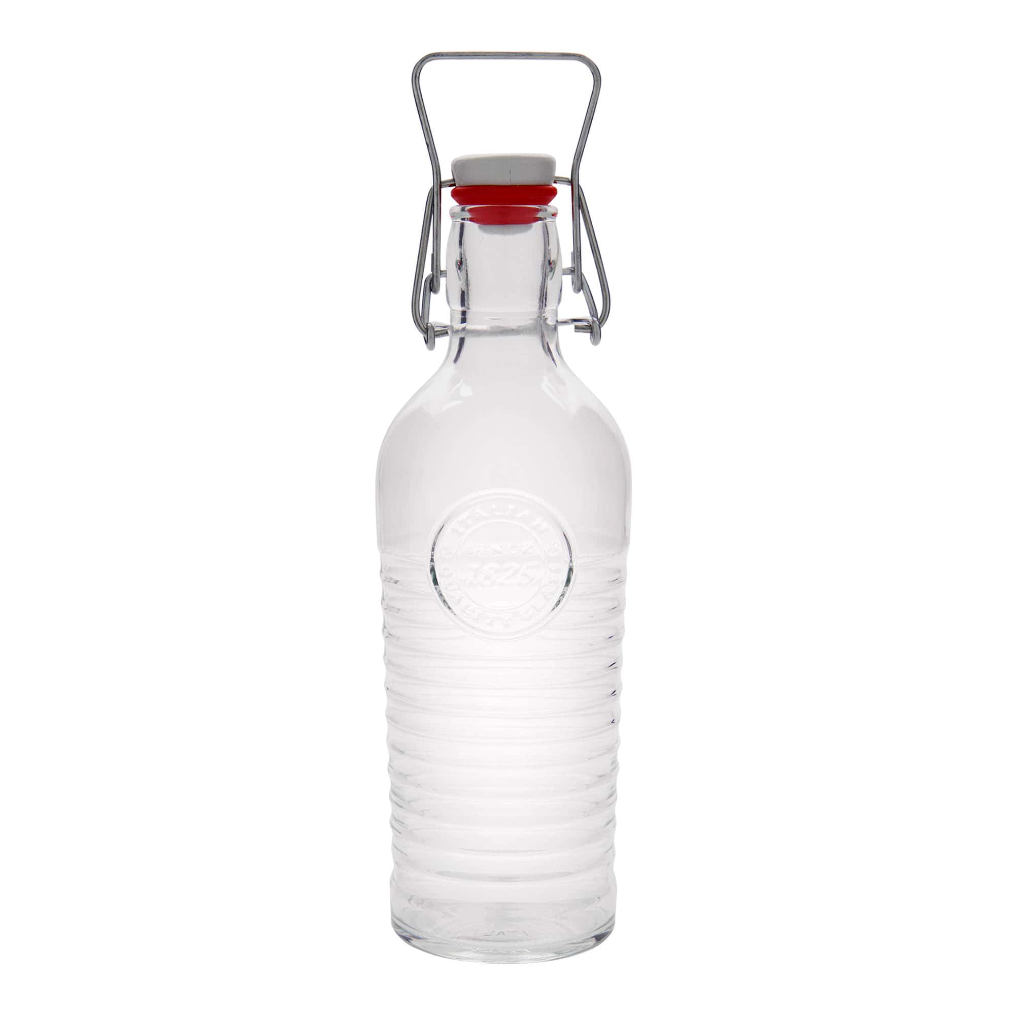 Bottiglia di vetro da 750 ml 'Officina 1825', bocca: chiusura a leva