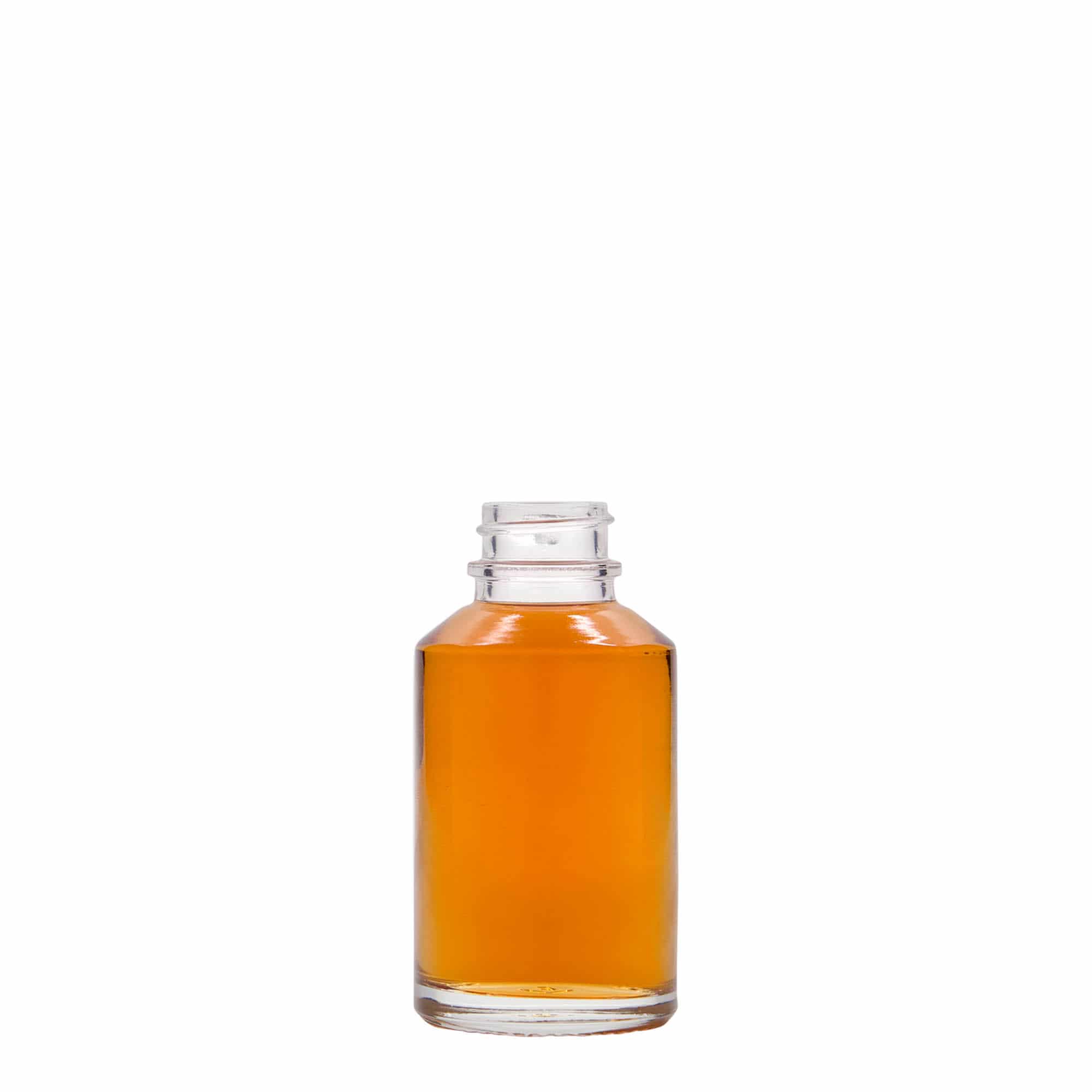 Bottiglia di vetro da 50 ml 'Hella', bocca: GPI 22