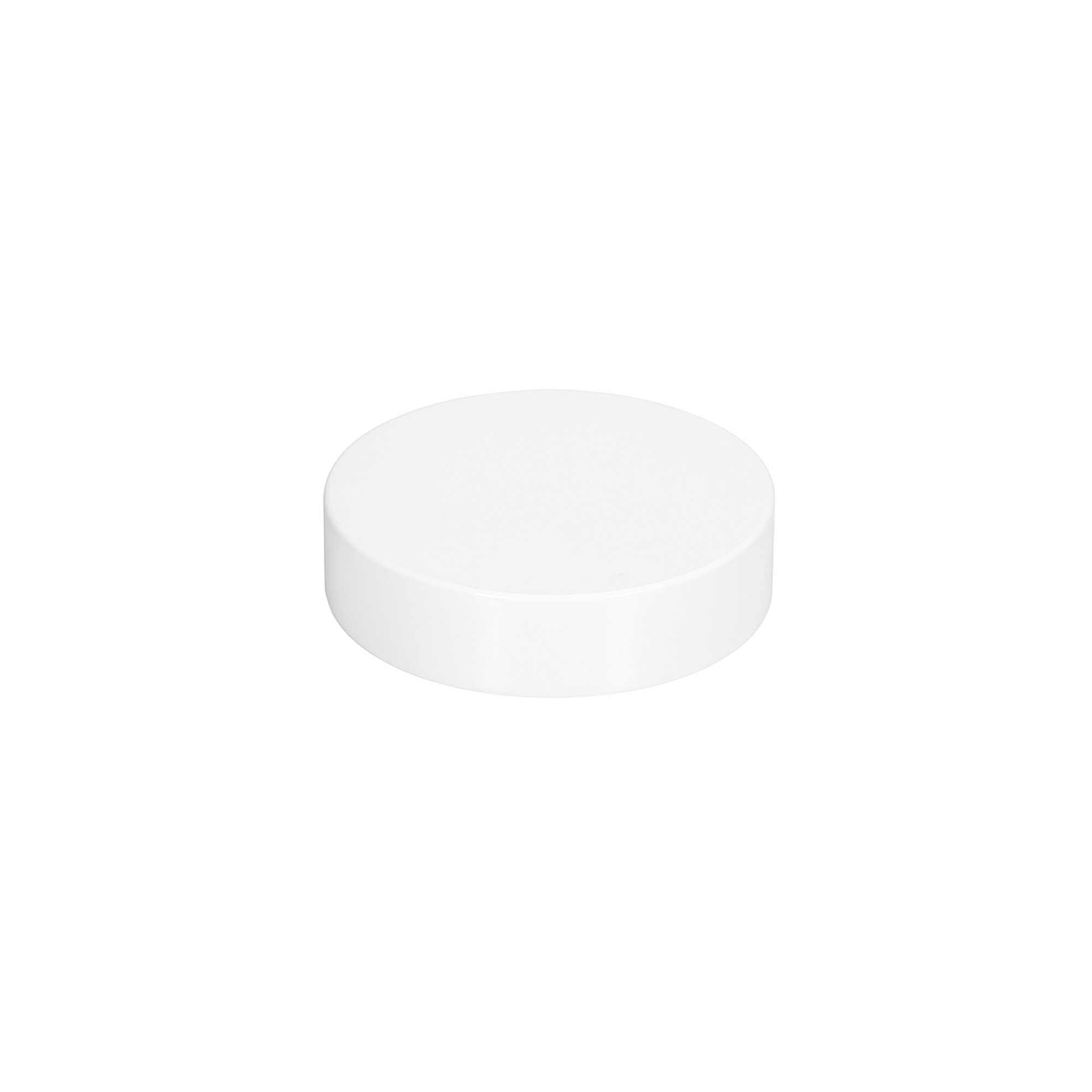 Tappo a vite per 60 ml 'Brown Line', plastica HPM, bianco Tappo a vite per 60 ml 'Brown Line', plastica HPM, bianco