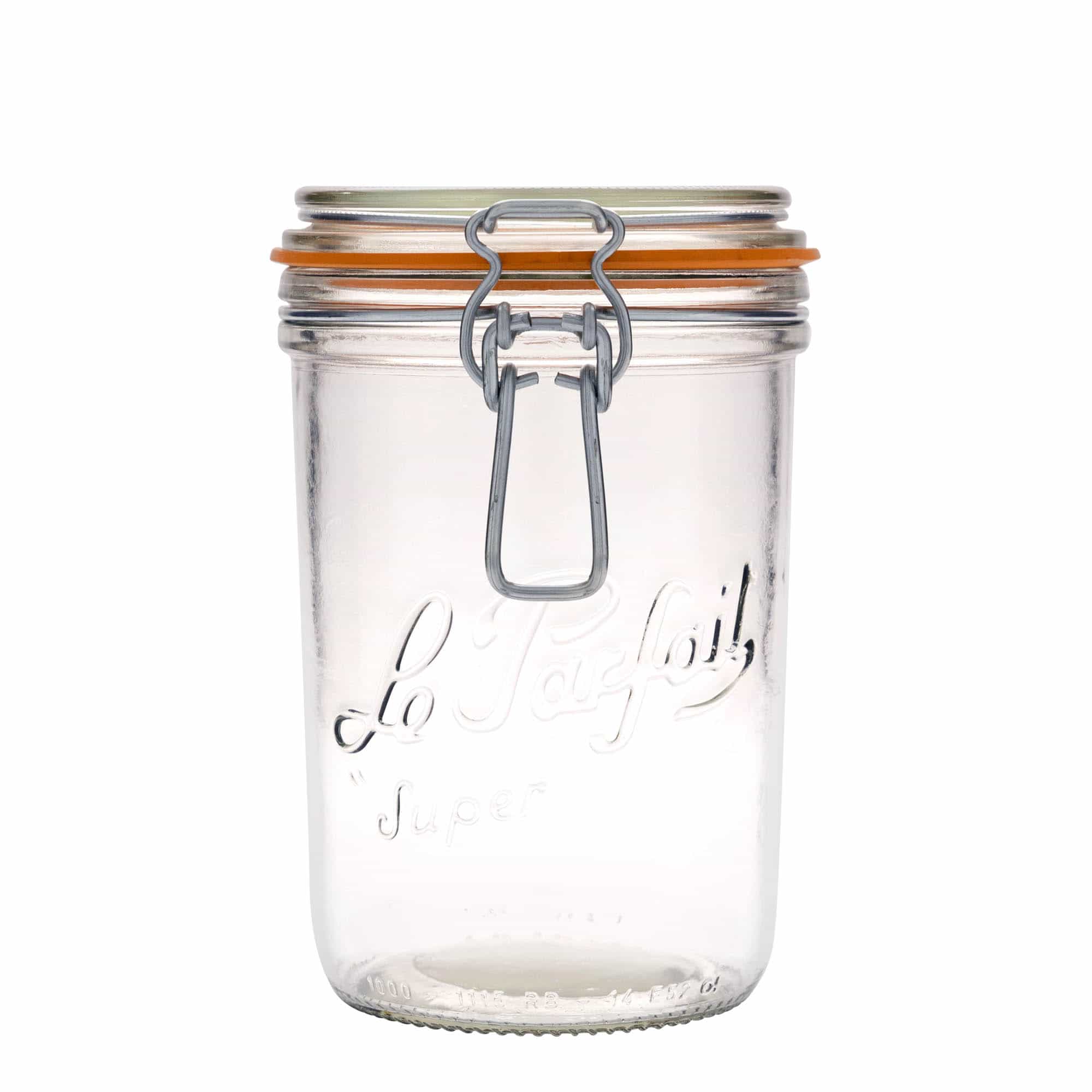 1.000 ml Barattolo ermetico 'Le Parfait Super Terrine', vetro, imboccatura: chiusura meccanica
