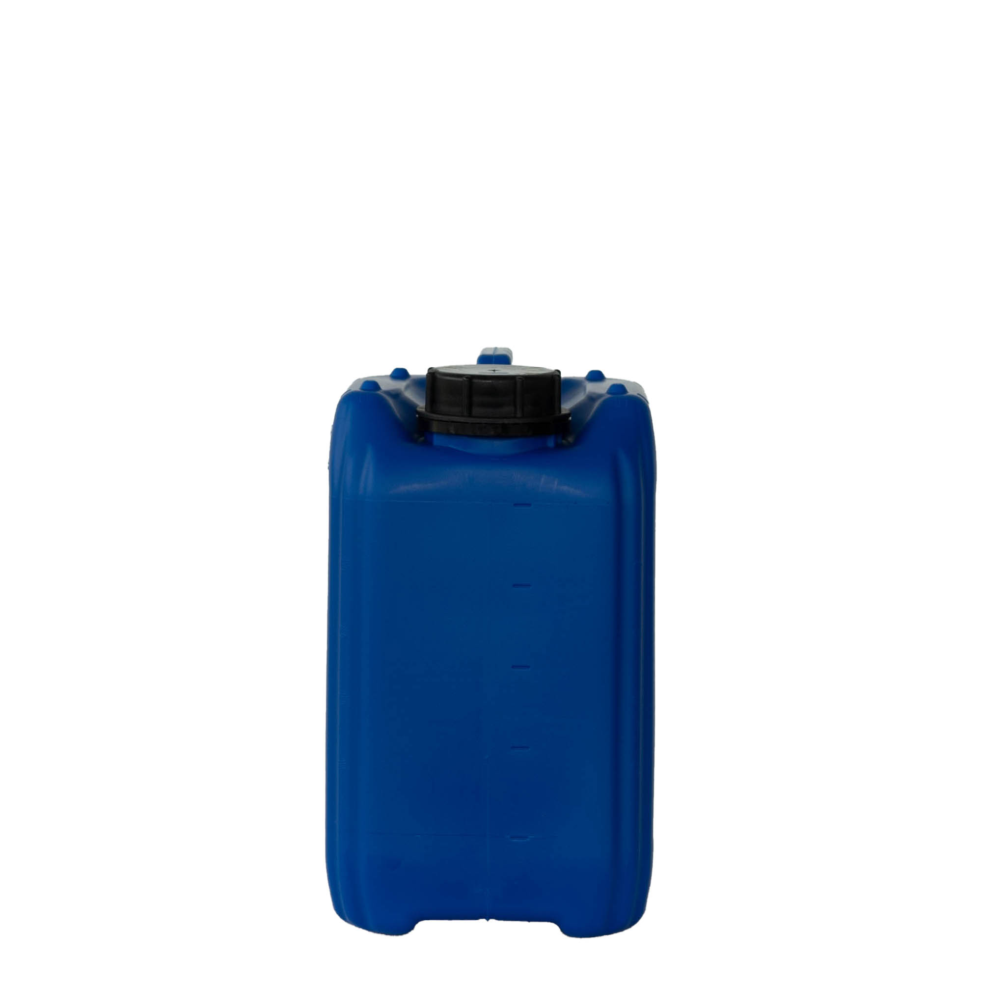Tanica da 5 l, rettangolare, plastica HDPE, blu, bocca: ND 55