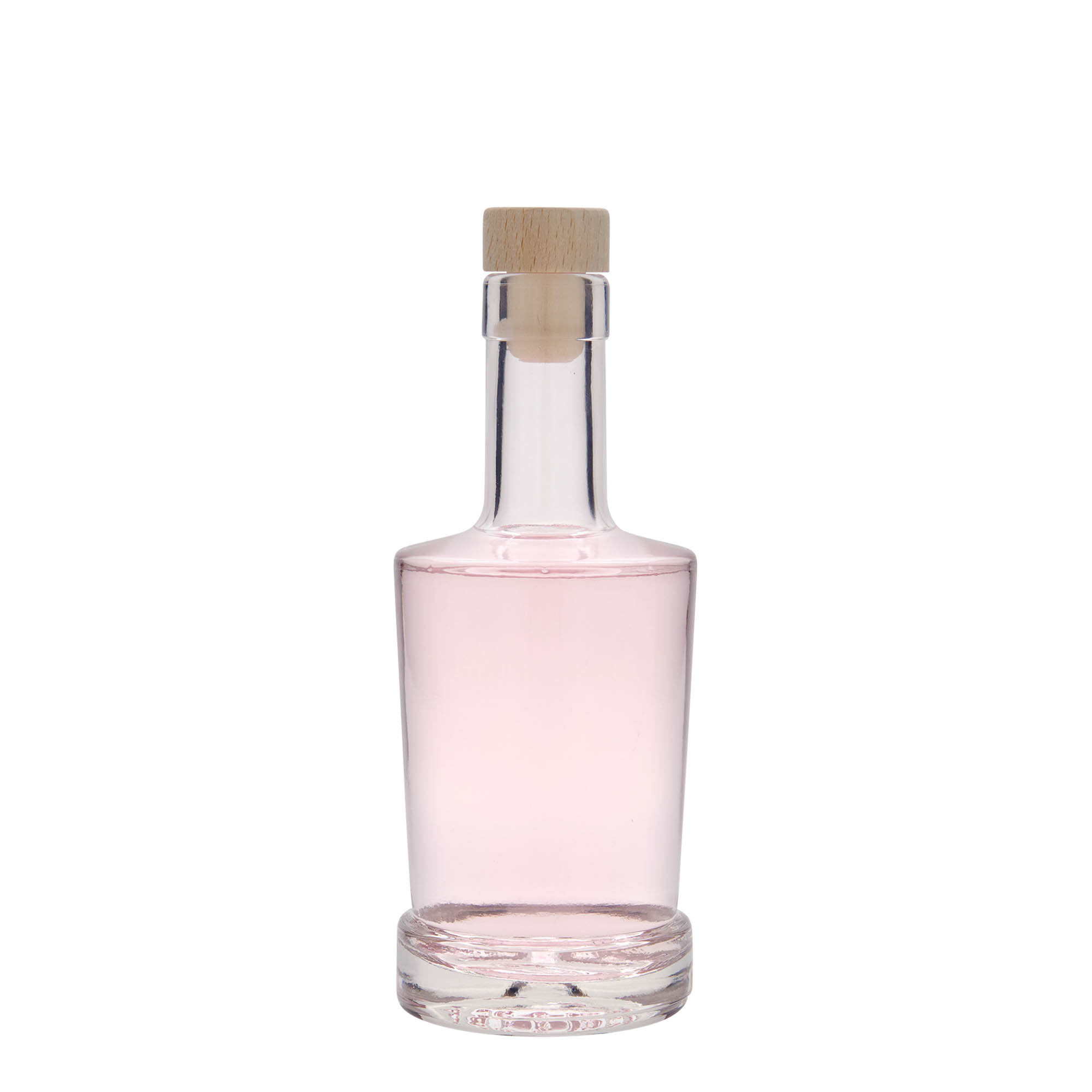 Bottiglia di vetro da 250 ml 'Deborah', bocca: sughero Bottiglia di vetro da 250 ml 'Deborah', bocca: sughero