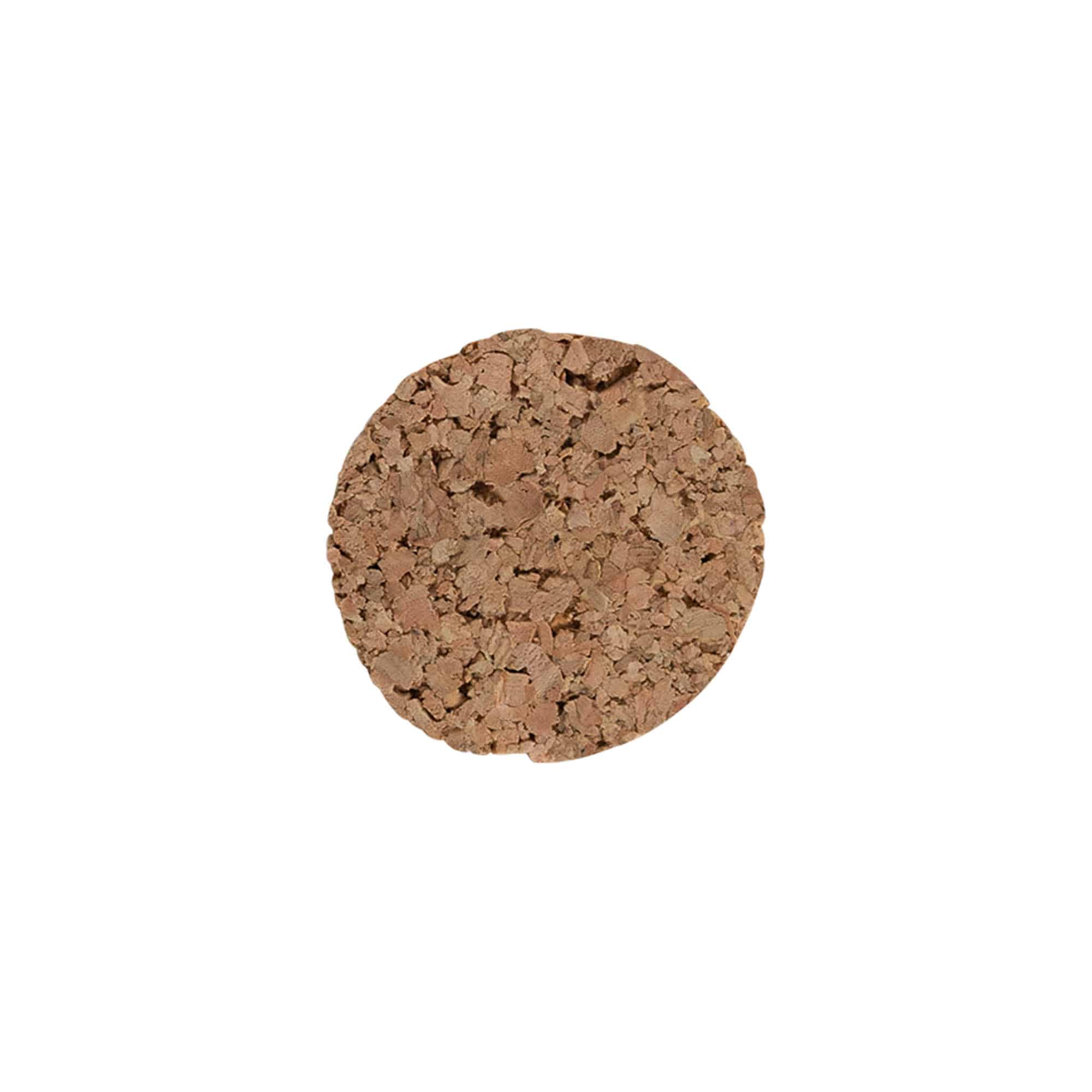 Tappo a punta 25-35 x 27, sughero pressato, beige, per bocca: sughero