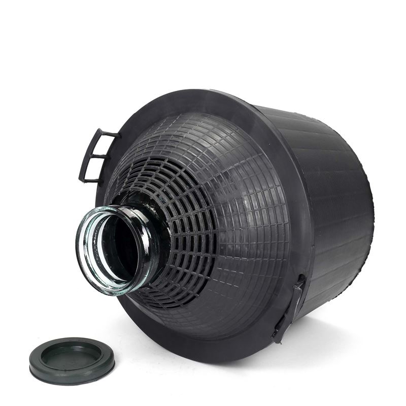 34 l Bombola a palla a bocca larga, vetro, bocca: coperchio a calotta