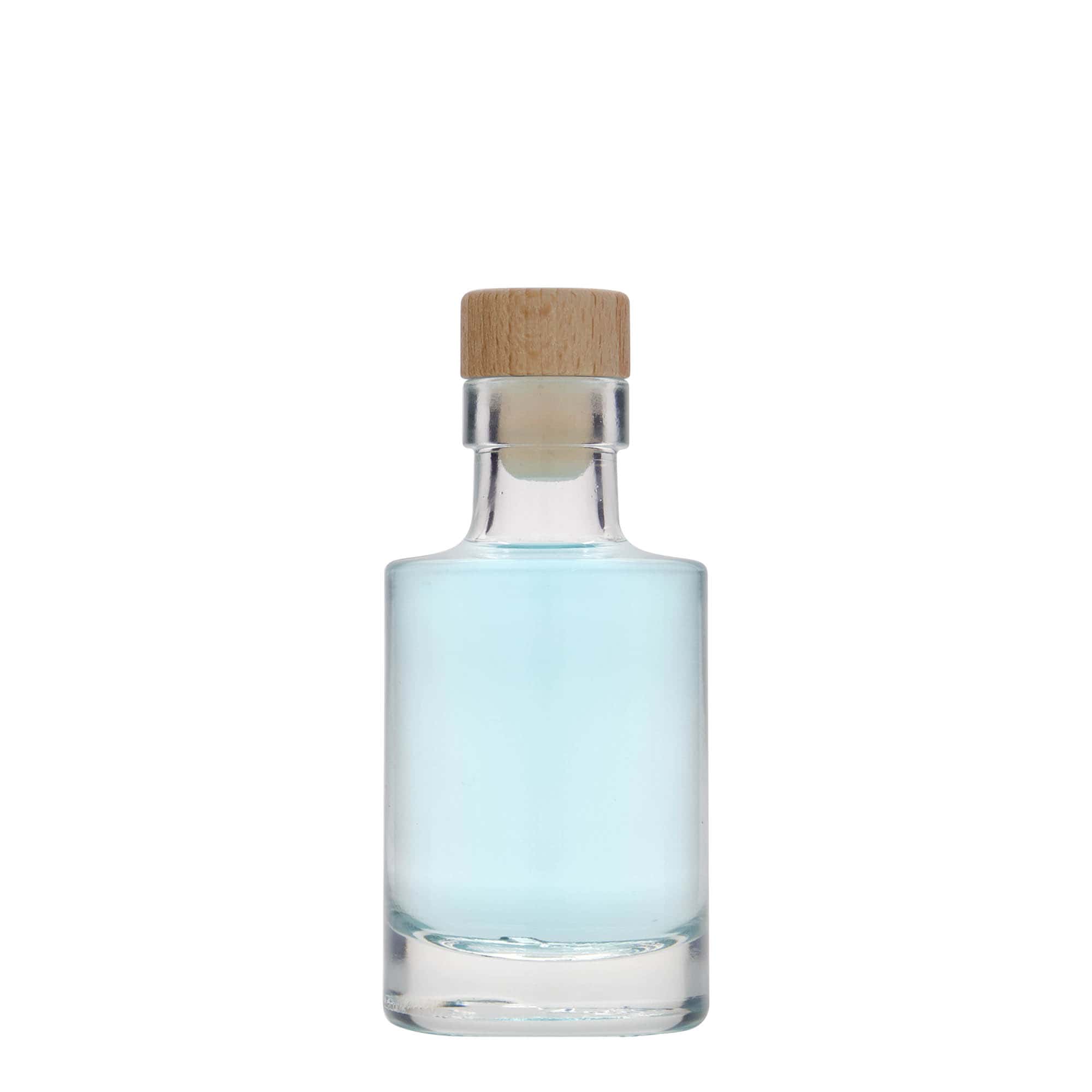 Bottiglia di vetro da 100 ml 'Aventura', bocca: sughero Bottiglia di vetro da 100 ml 'Aventura', bocca: sughero