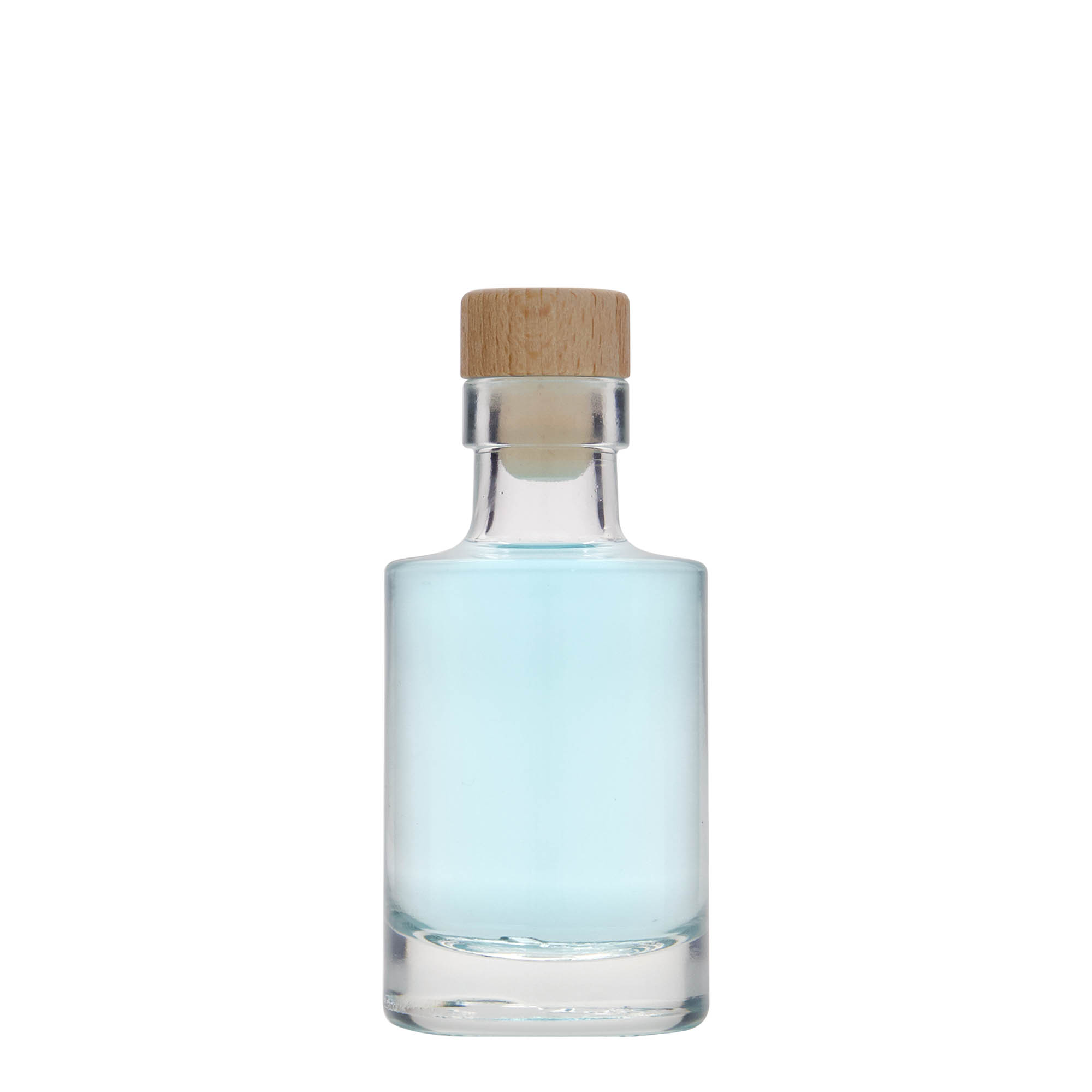 Bottiglia di vetro da 100 ml 'Aventura', bocca: sughero Bottiglia di vetro da 100 ml 'Aventura', bocca: sughero