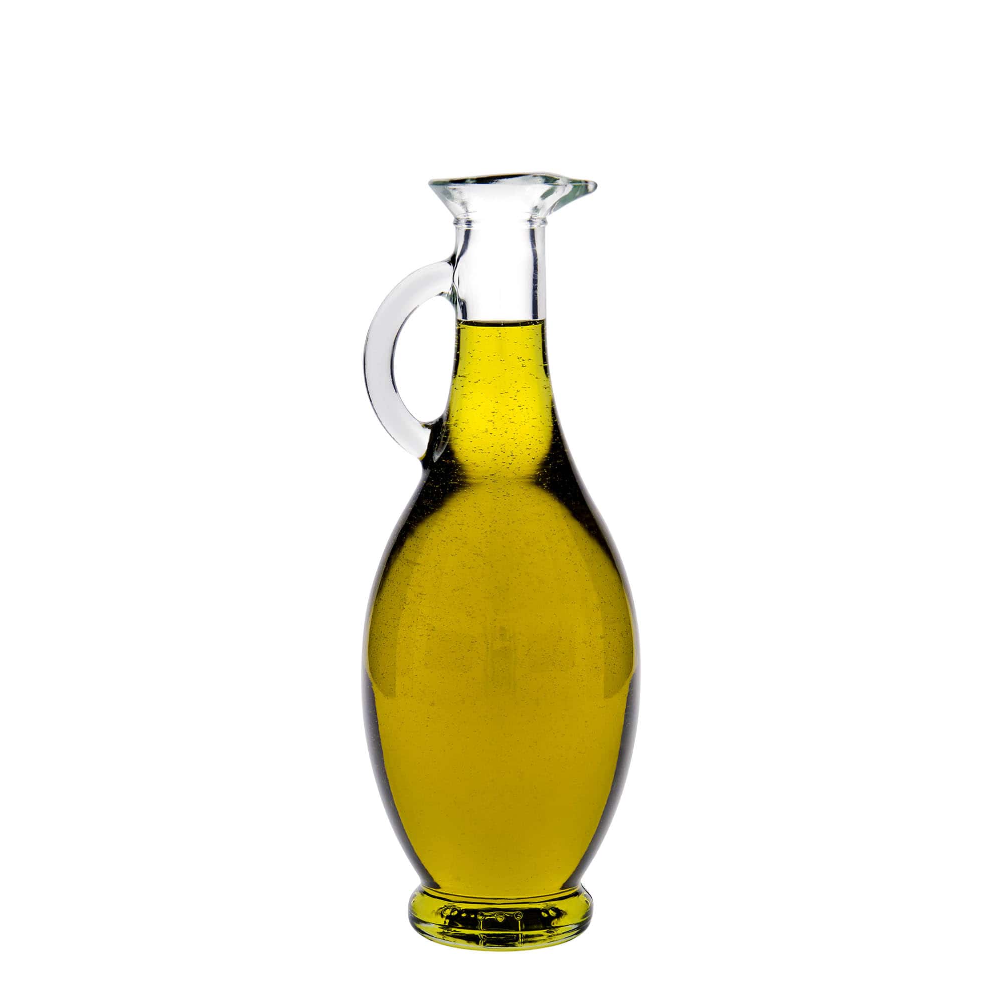 Bottiglia da 500 ml per aceto/olio 'Egizia', bocca: sughero
