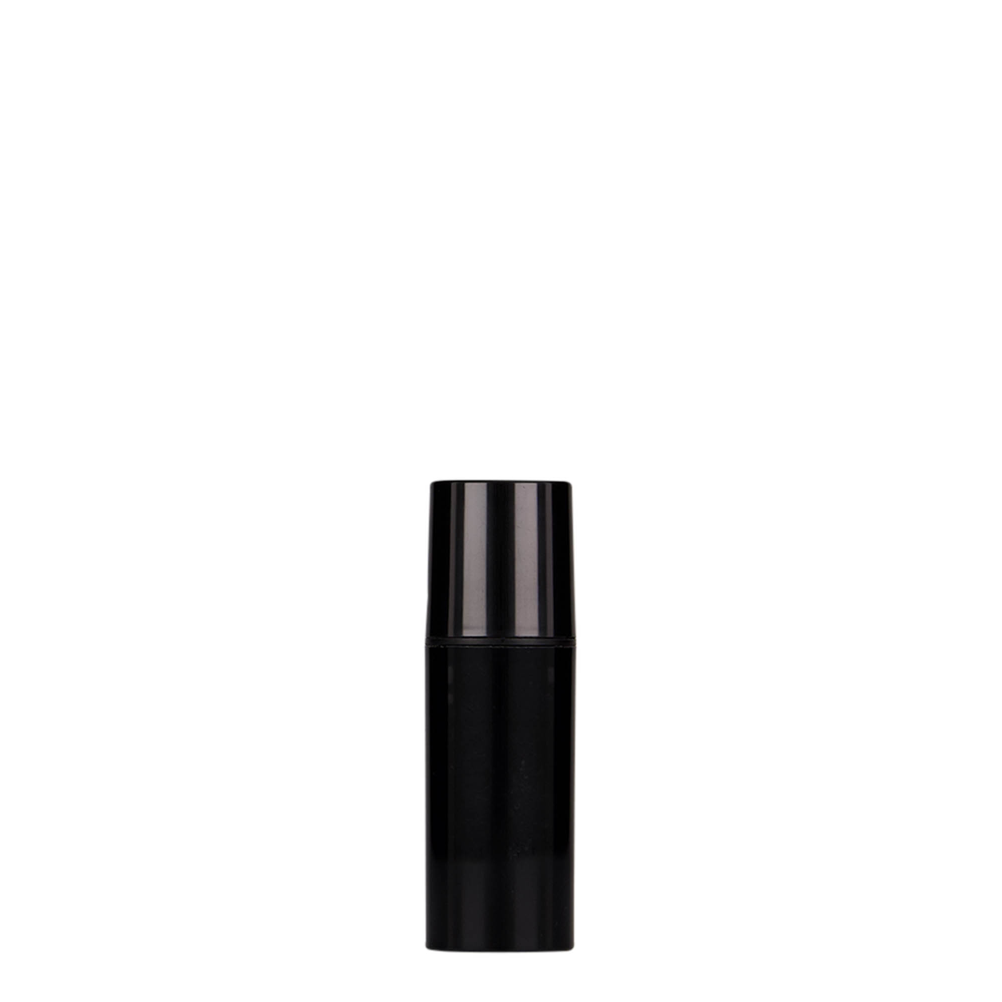 Dispenser Airless 5 ml 'Nano', plastica PP, nero