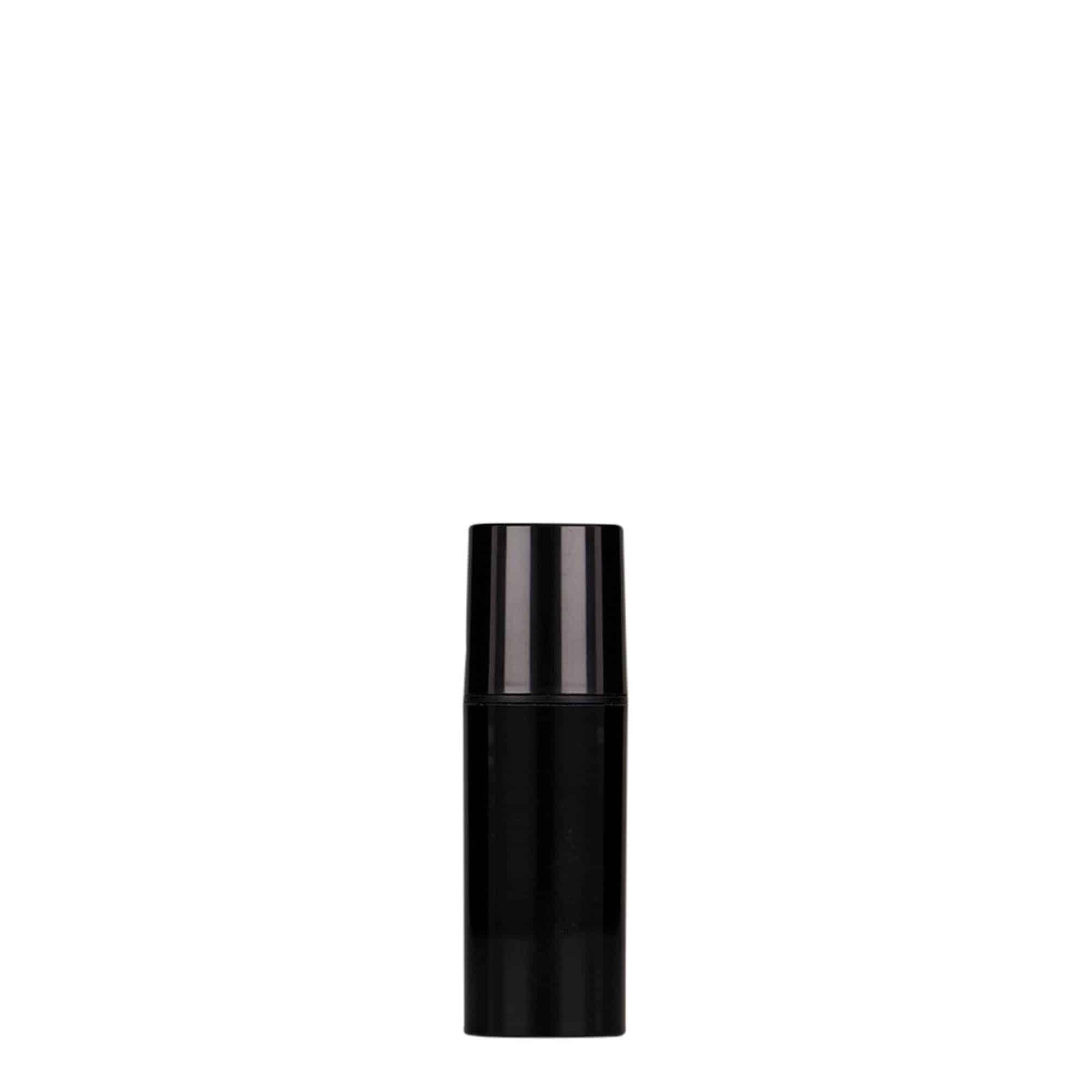 Dispenser Airless 5 ml 'Nano', plastica PP, nero