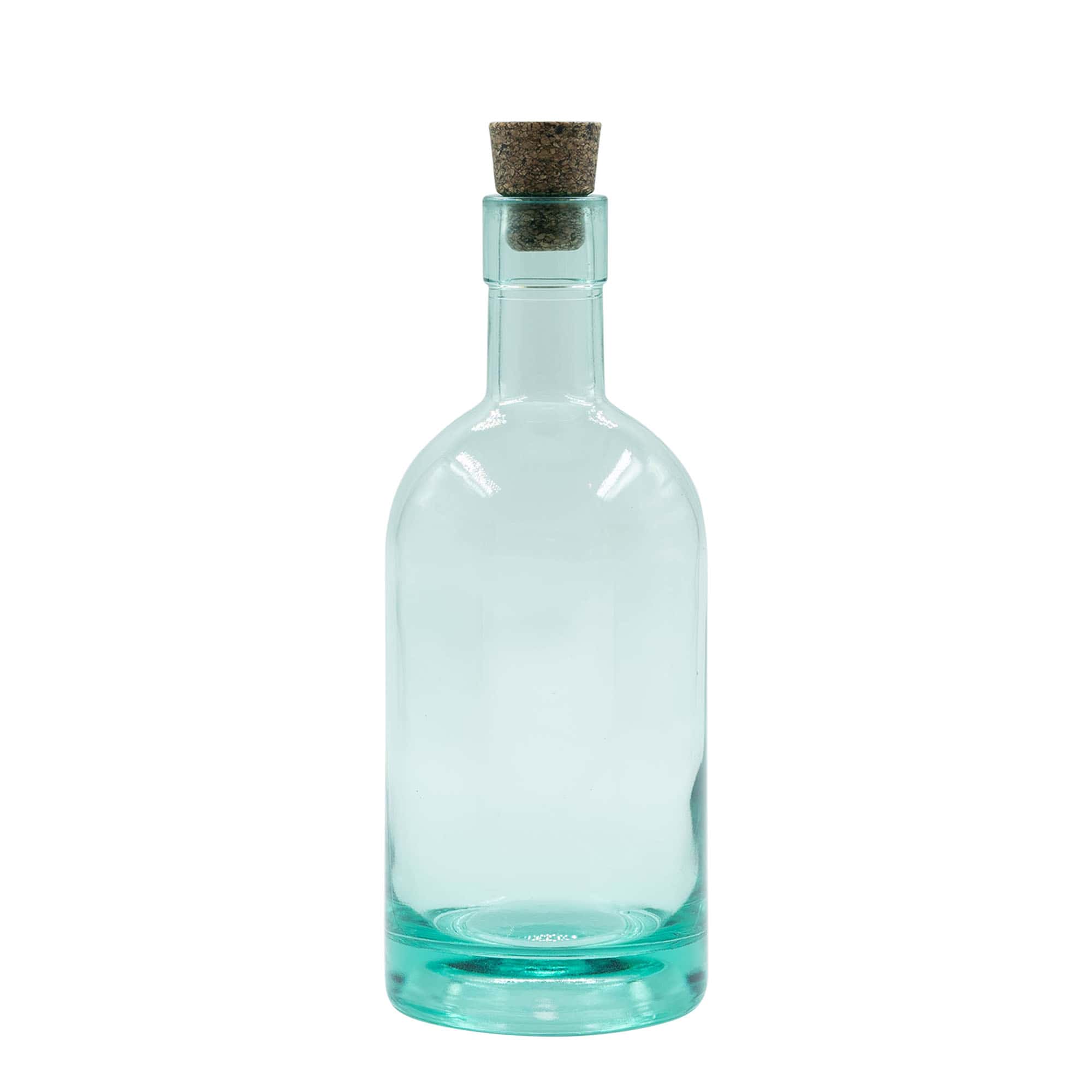Bottiglia di vetro da 700 ml 'Eco Dome', bocca: tappo in sughero