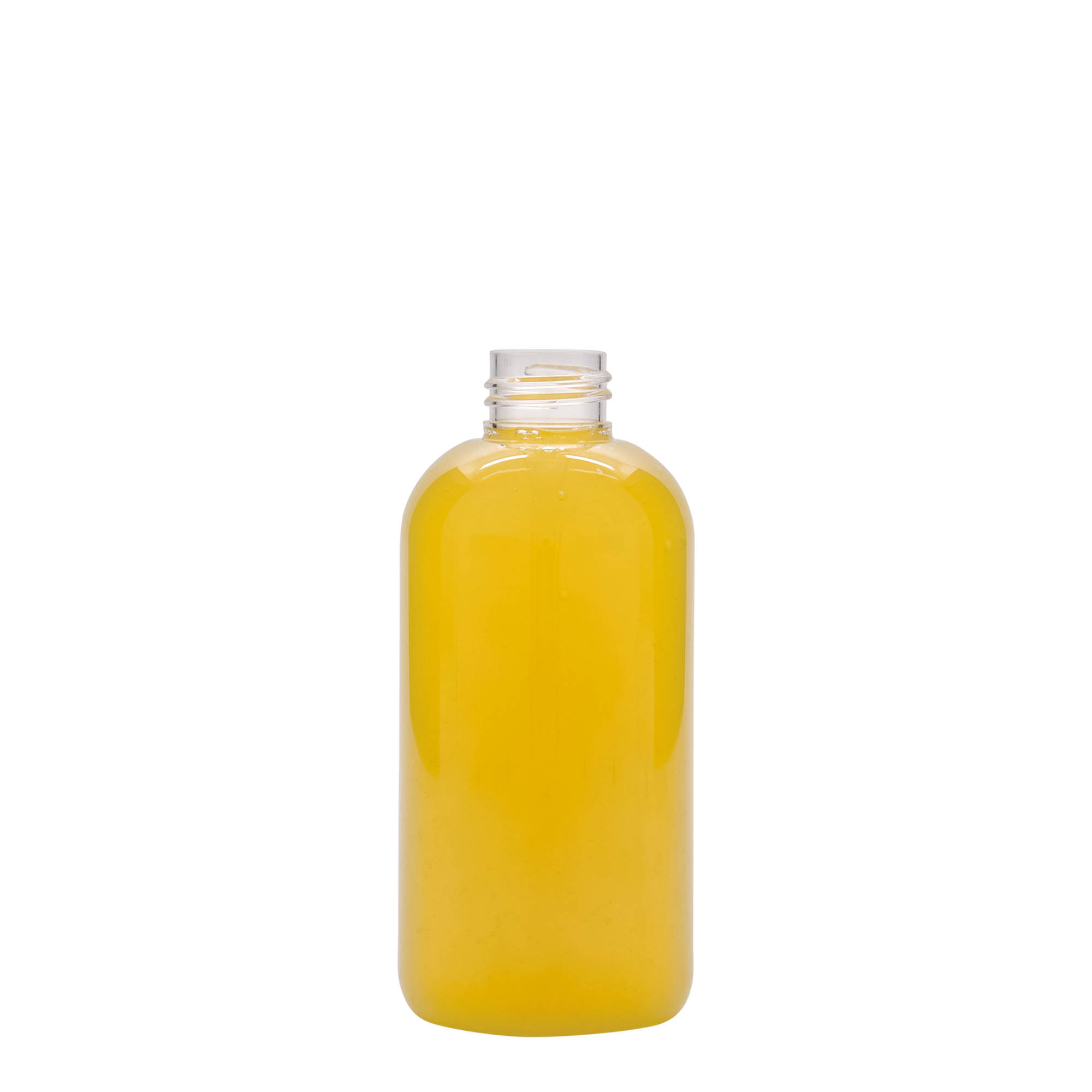Bottiglia PET da 200 ml 'Boston', plastica, bocca: 24/410