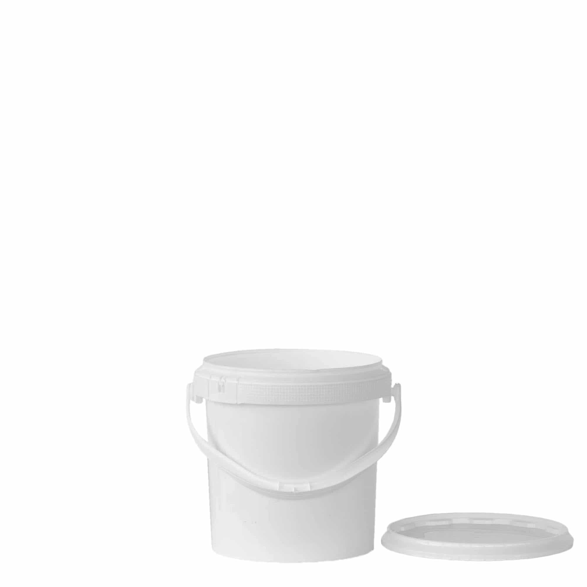 Secchio da 1,8 l, plastica PP, bianco