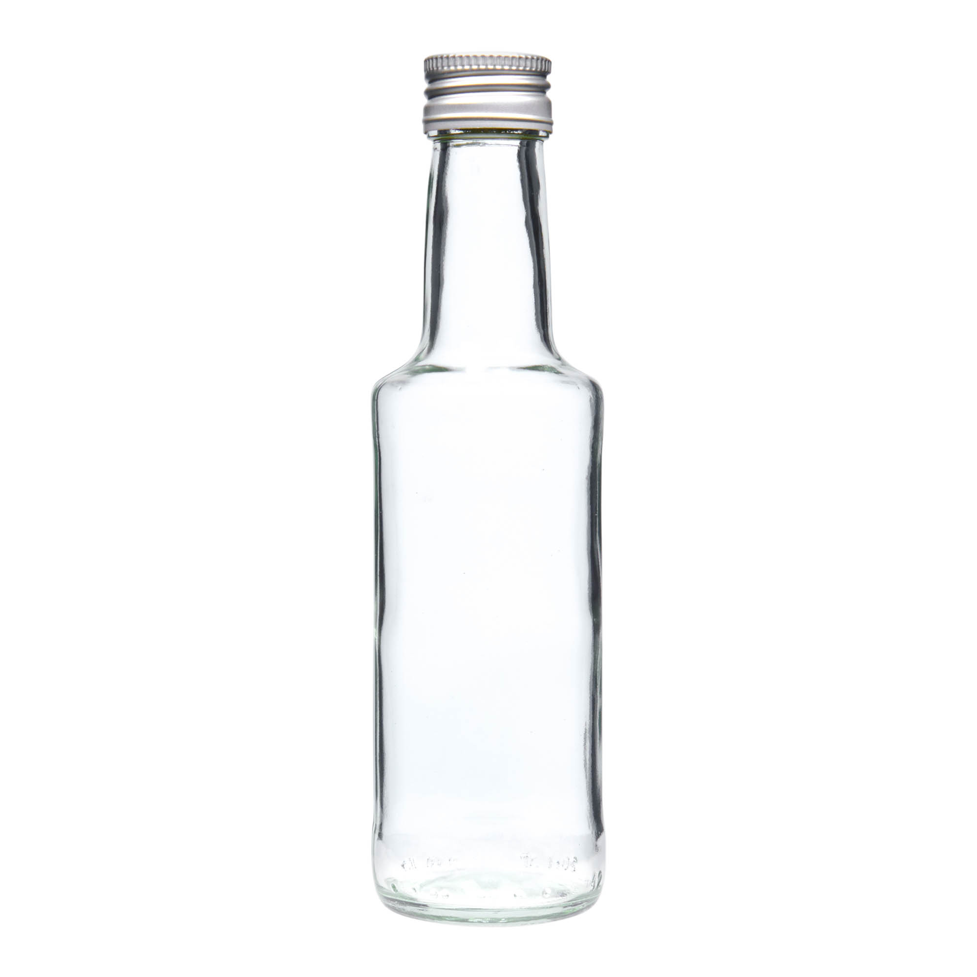 Bottiglia di vetro da 200 ml 'Bernie', bocca: PP 28 Bottiglia di vetro da 200 ml 'Bernie', bocca: PP 28