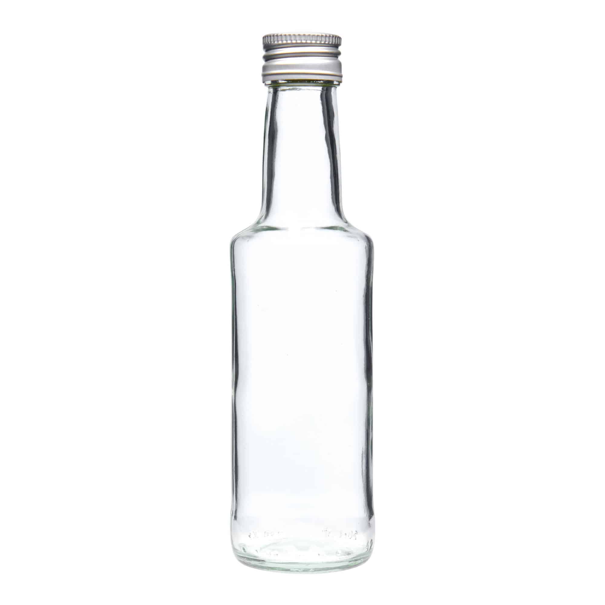 Bottiglia di vetro da 200 ml 'Bernie', bocca: PP 28