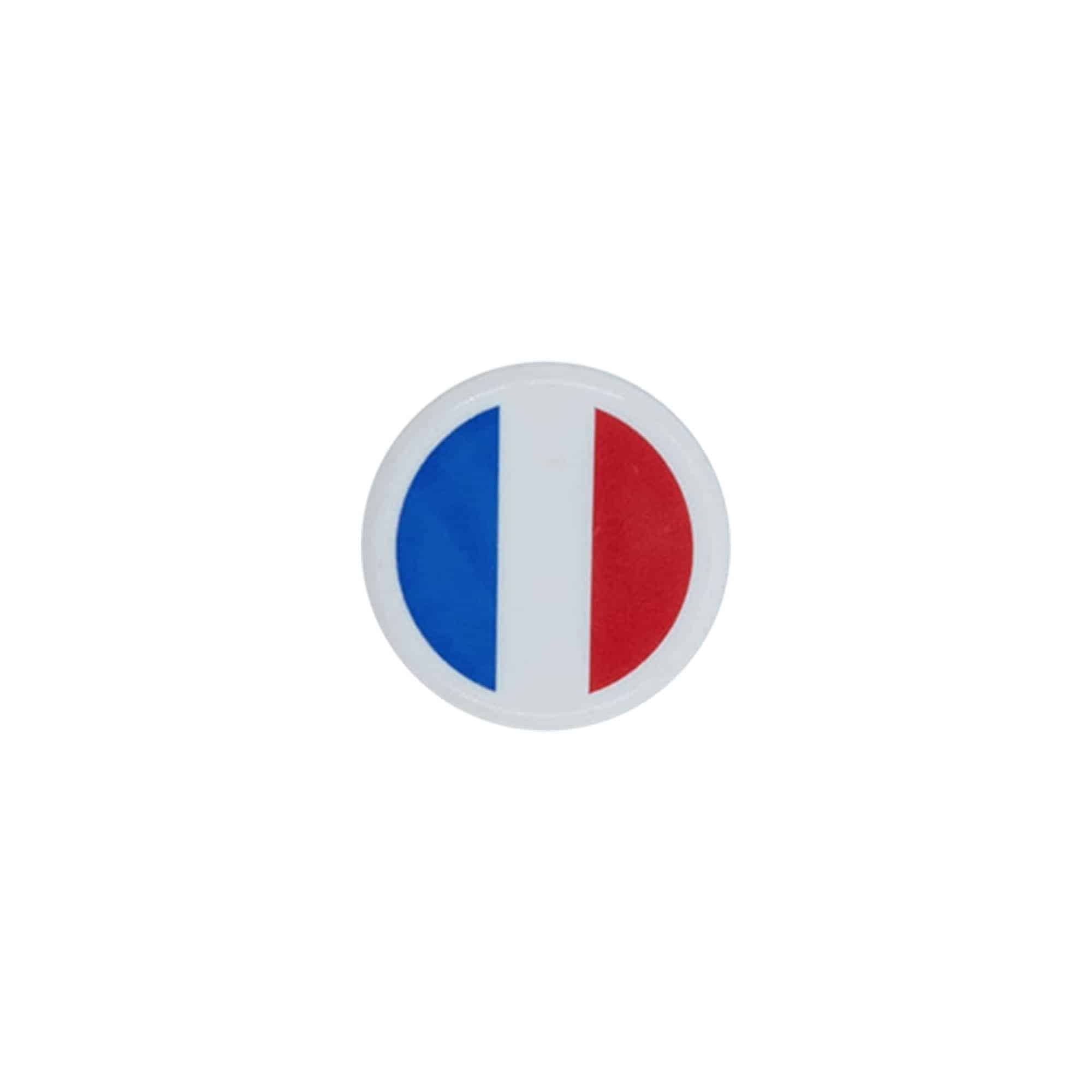 Tappo a vite 19 mm 'Francia', plastica, multicolore, per bocca: sughero Tappo a vite 19 mm 'Francia', plastica, multicolore, per bocca: sughero
