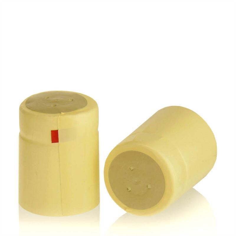 Capsula termoretraibile 32x41, plastica PVC, champagne Capsula termoretraibile 32x41, plastica PVC, champagne