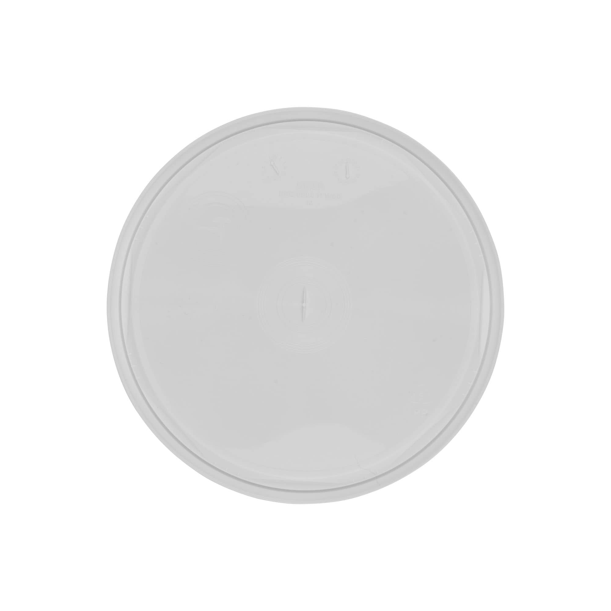 Coperchio per secchio da 5-6 l, plastica PP, bianco