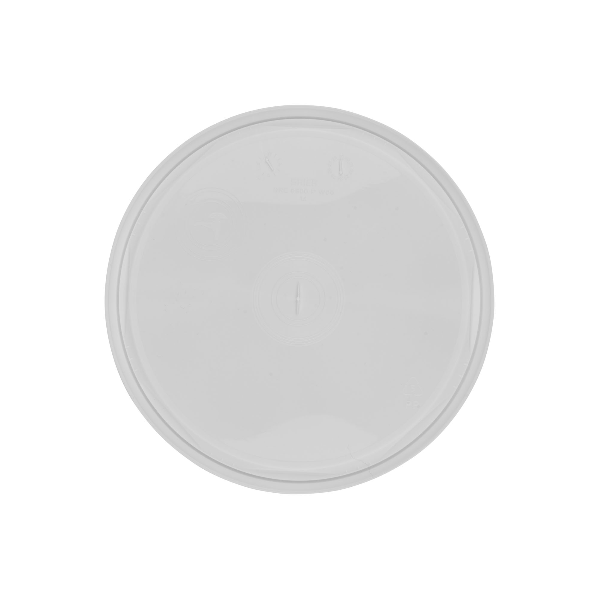 Coperchio per secchio da 5-6 l, plastica PP, bianco Coperchio per secchio da 5-6 l, plastica PP, bianco