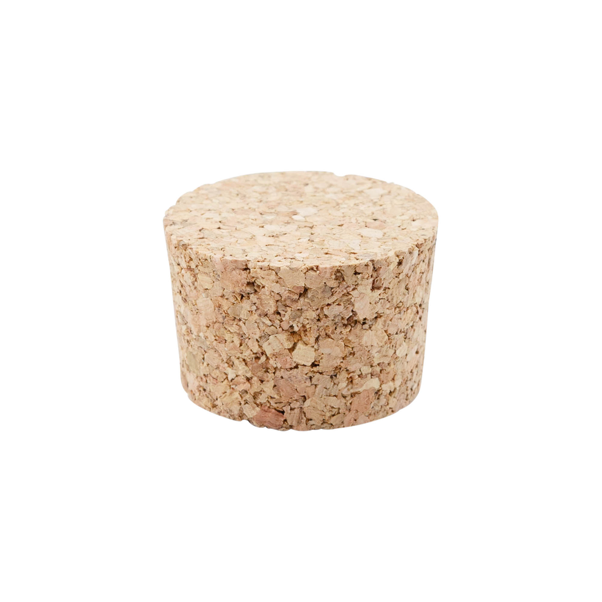 Tappo a punta 38-42 x 27, sughero pressato, beige, per bocca: sughero