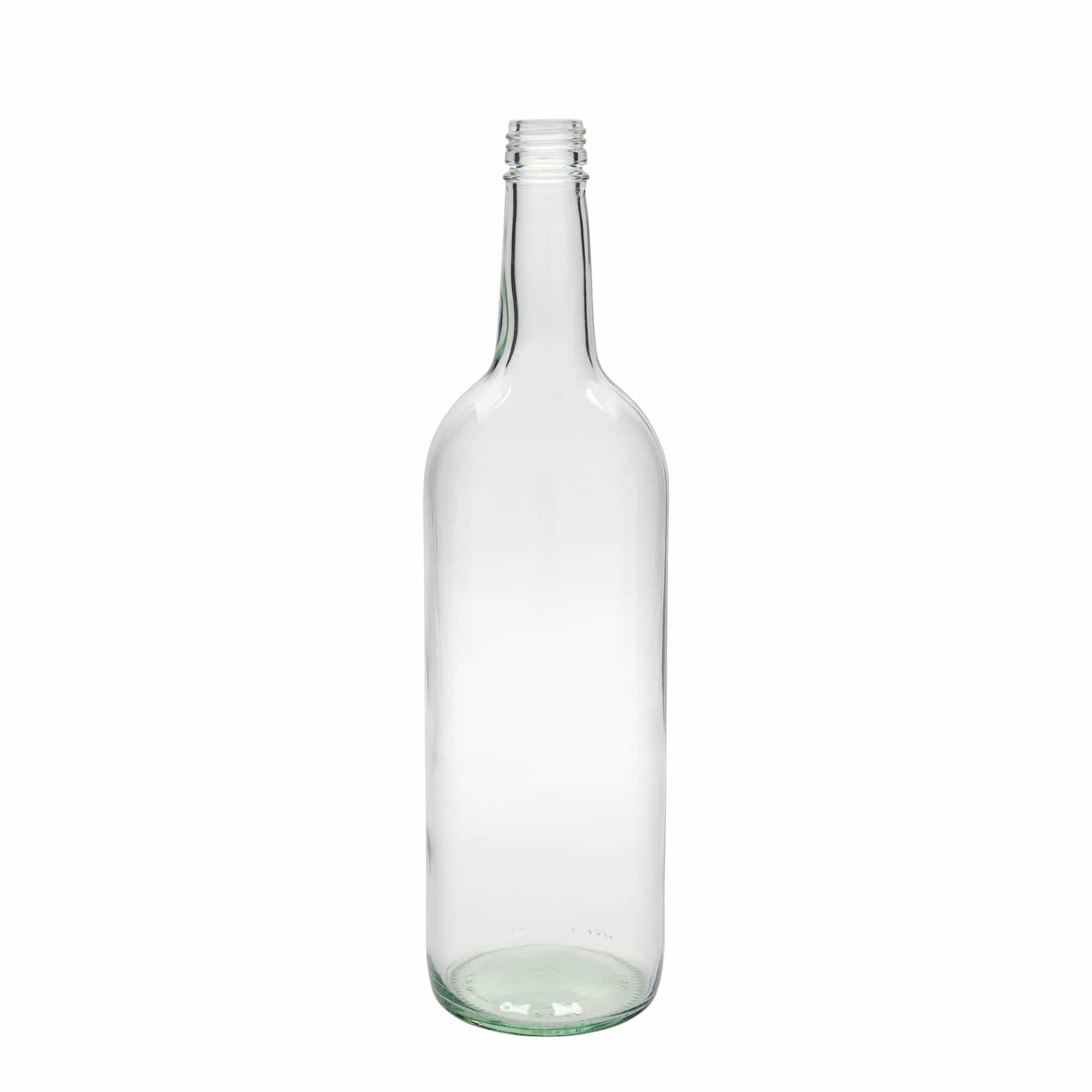 1.000 ml Bottiglia universale, vetro, bocca: PP 28