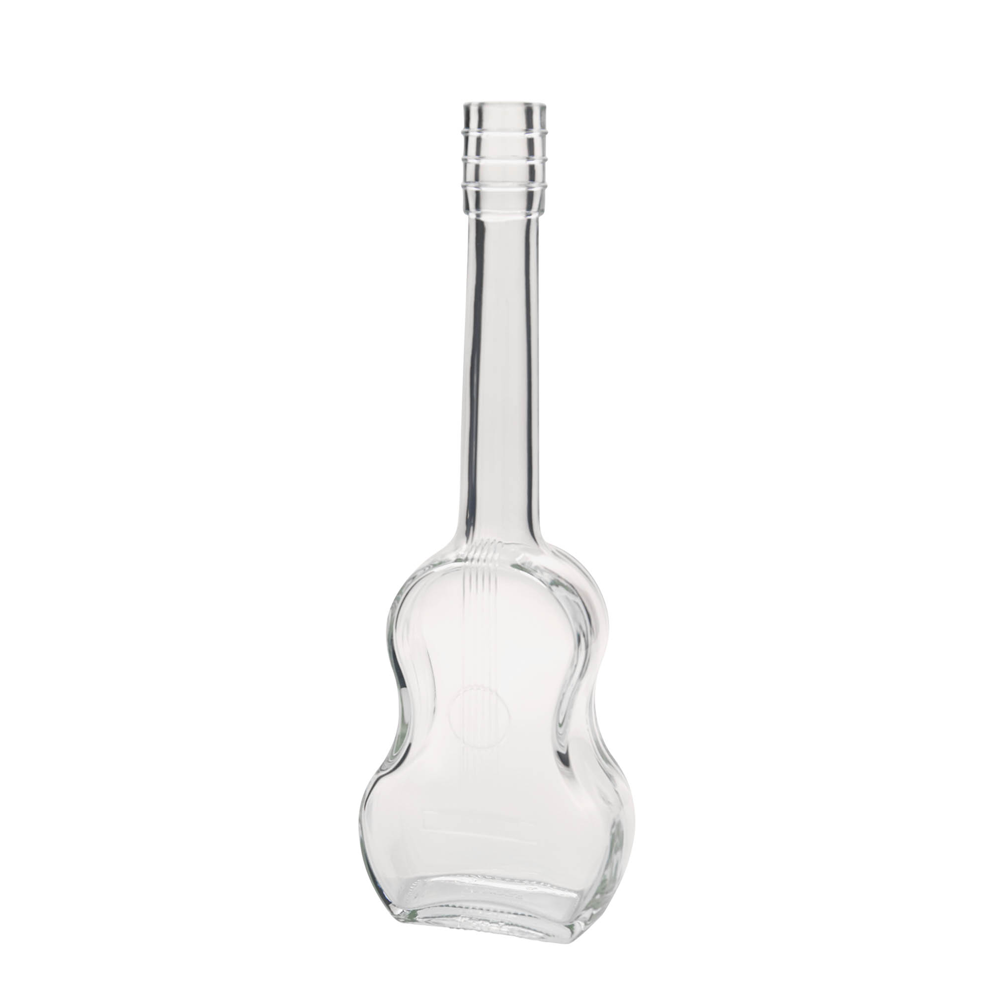 Bottiglia di vetro 500 ml 'Chitarra', bocca: sughero Bottiglia di vetro 500 ml 'Chitarra', bocca: sughero