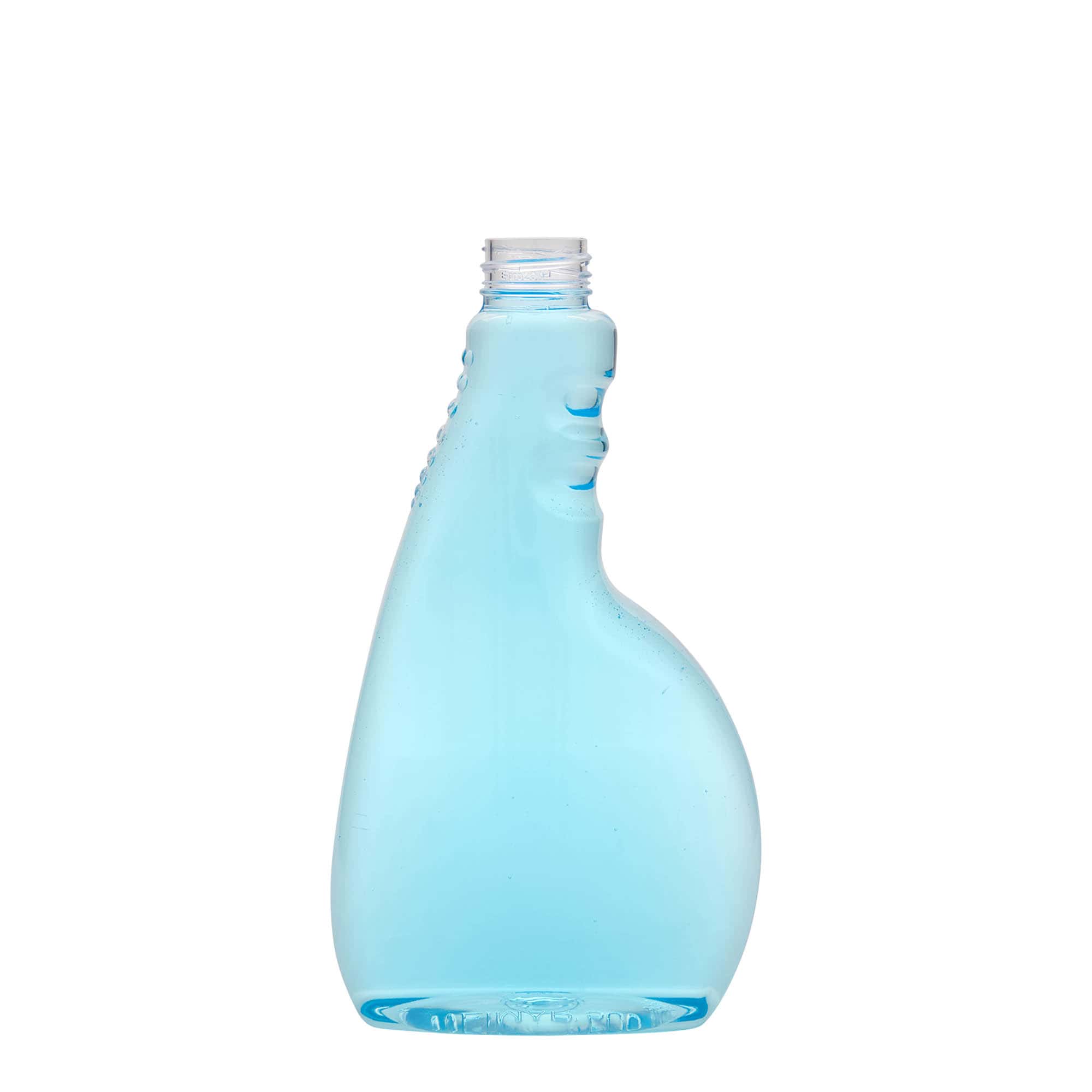 500 ml bottiglia spray in PET 'Piccobello', rettangolare, plastica, bocca: chiusura a vite