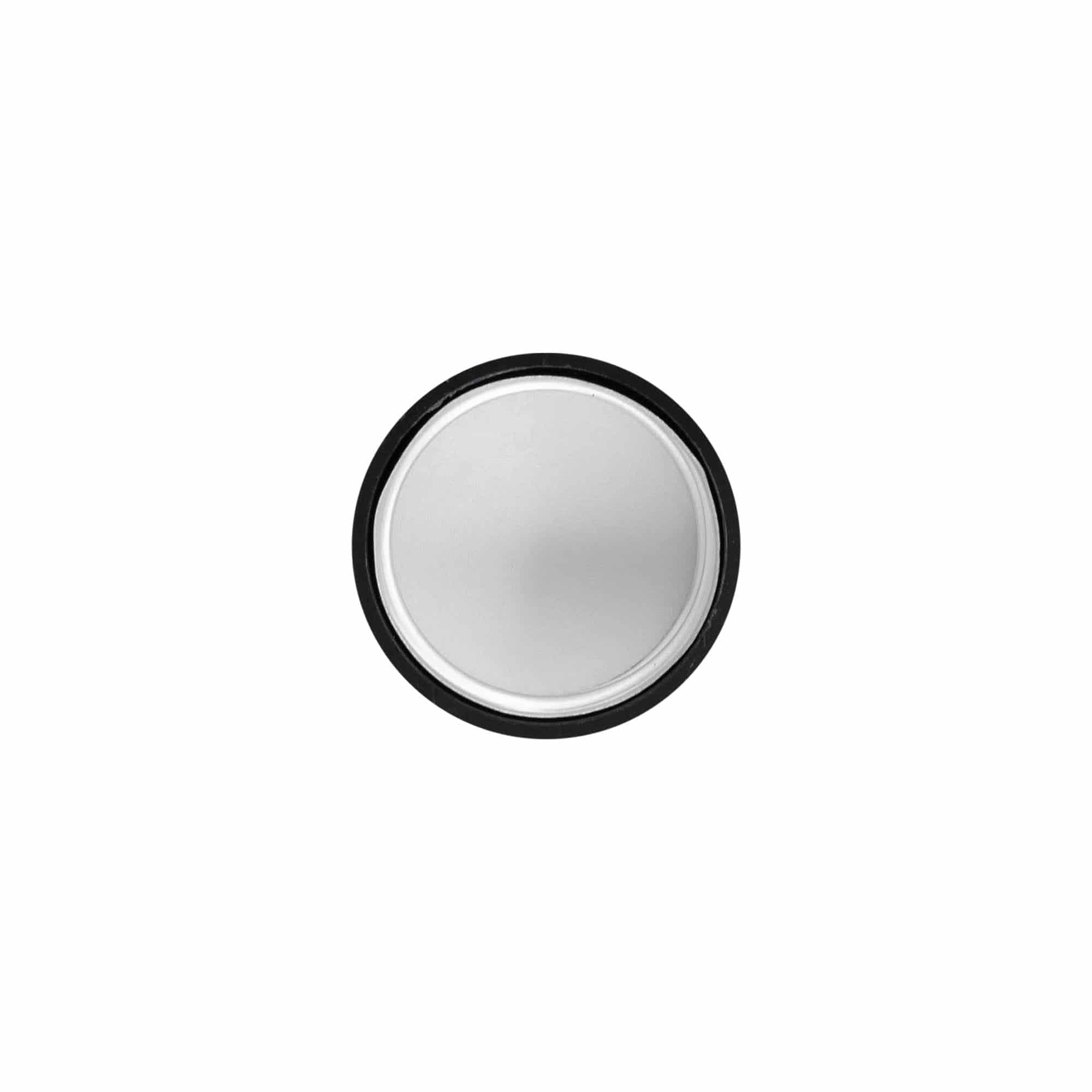 Chiusura a vite, plastica ABS, nero, per bocca: GPI 28/400
